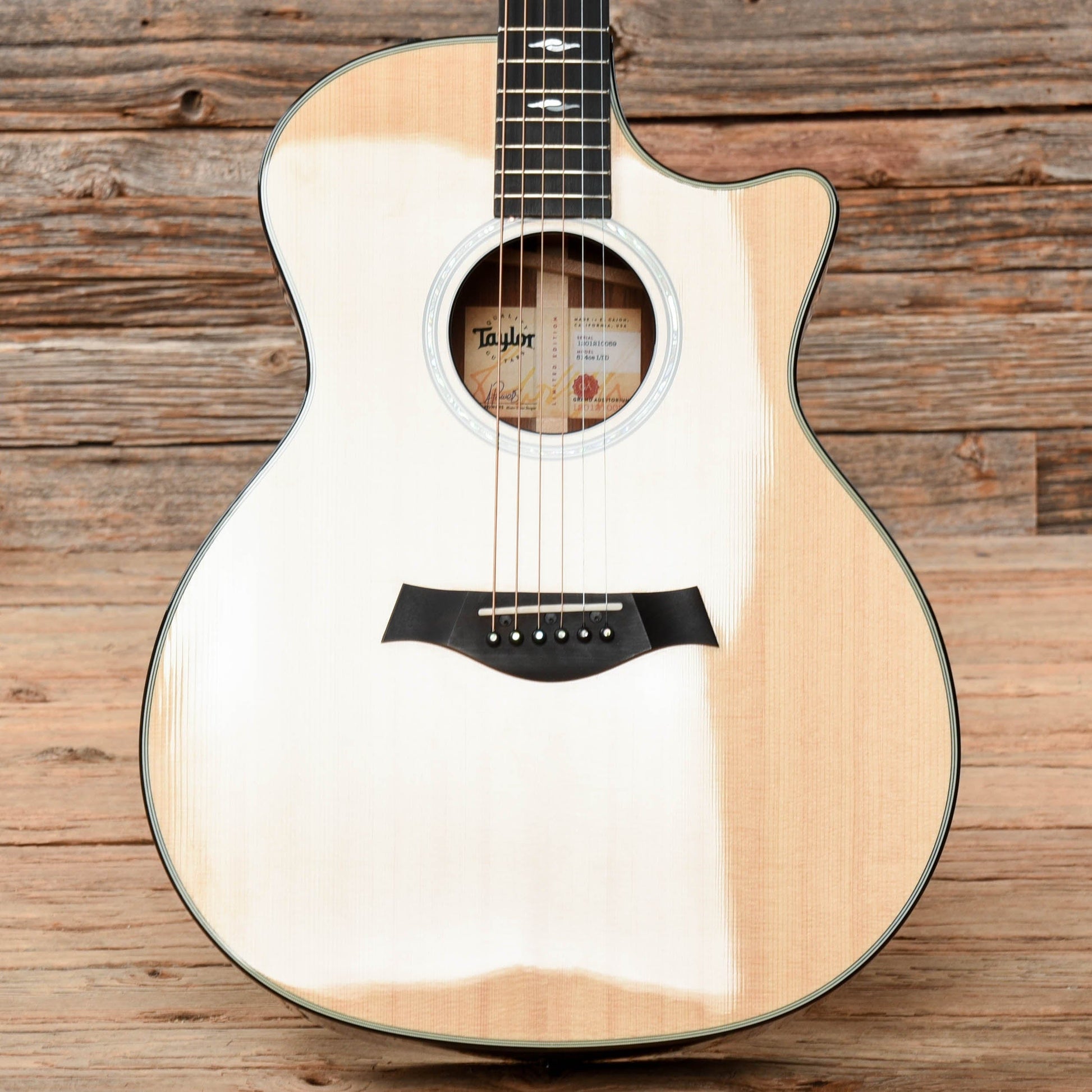 Taylor 814ce LTD Lutz/Cocobolo Natural 2020 Acoustic Guitars / OM and Auditorium