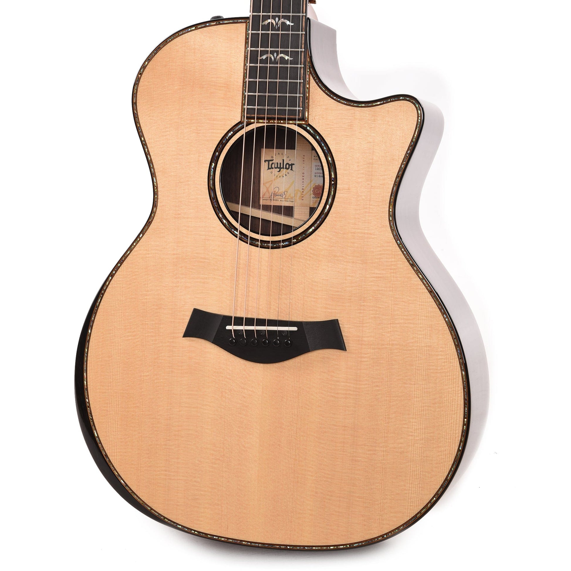 Taylor 914ce Grand Auditorium Sitka/Rosewood ES2 Acoustic Guitars / OM and Auditorium