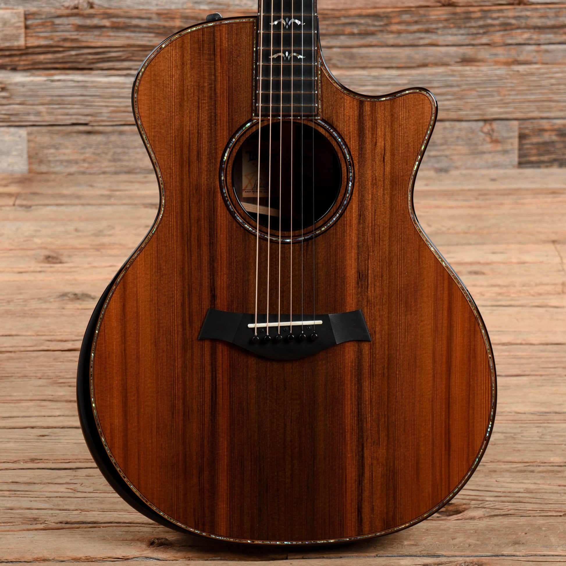 Taylor 914ce LTD Sinker Redwood/Indian Rosewood Natural Acoustic Guitars / OM and Auditorium