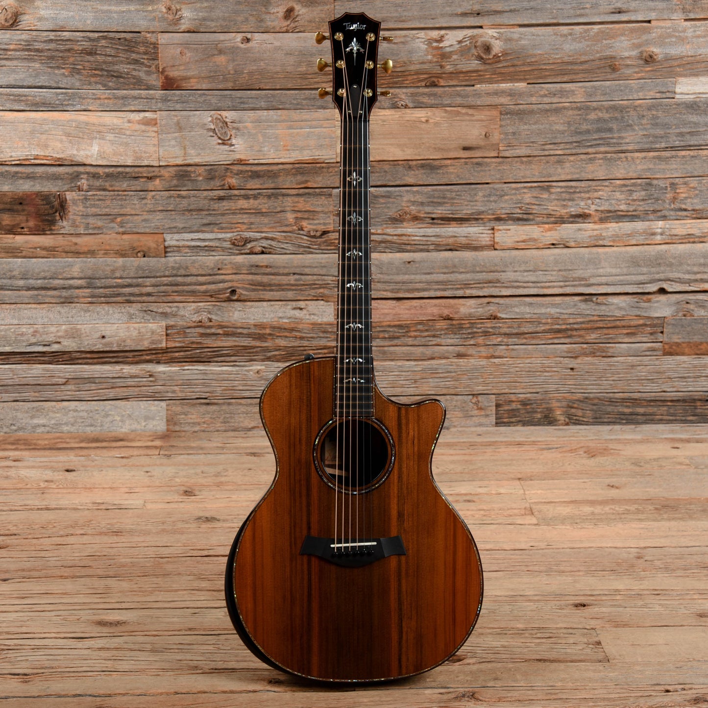 Taylor 914ce LTD Sinker Redwood/Indian Rosewood Natural Acoustic Guitars / OM and Auditorium