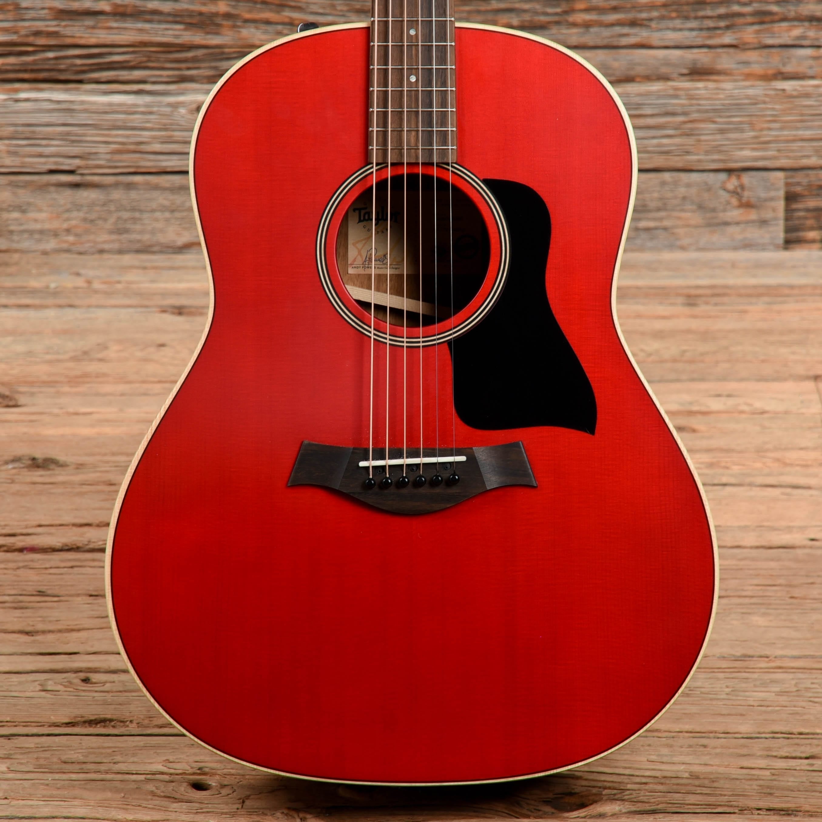 Taylor AD17e American Dream Grand Pacific Red Top Acoustic Guitars / OM and Auditorium