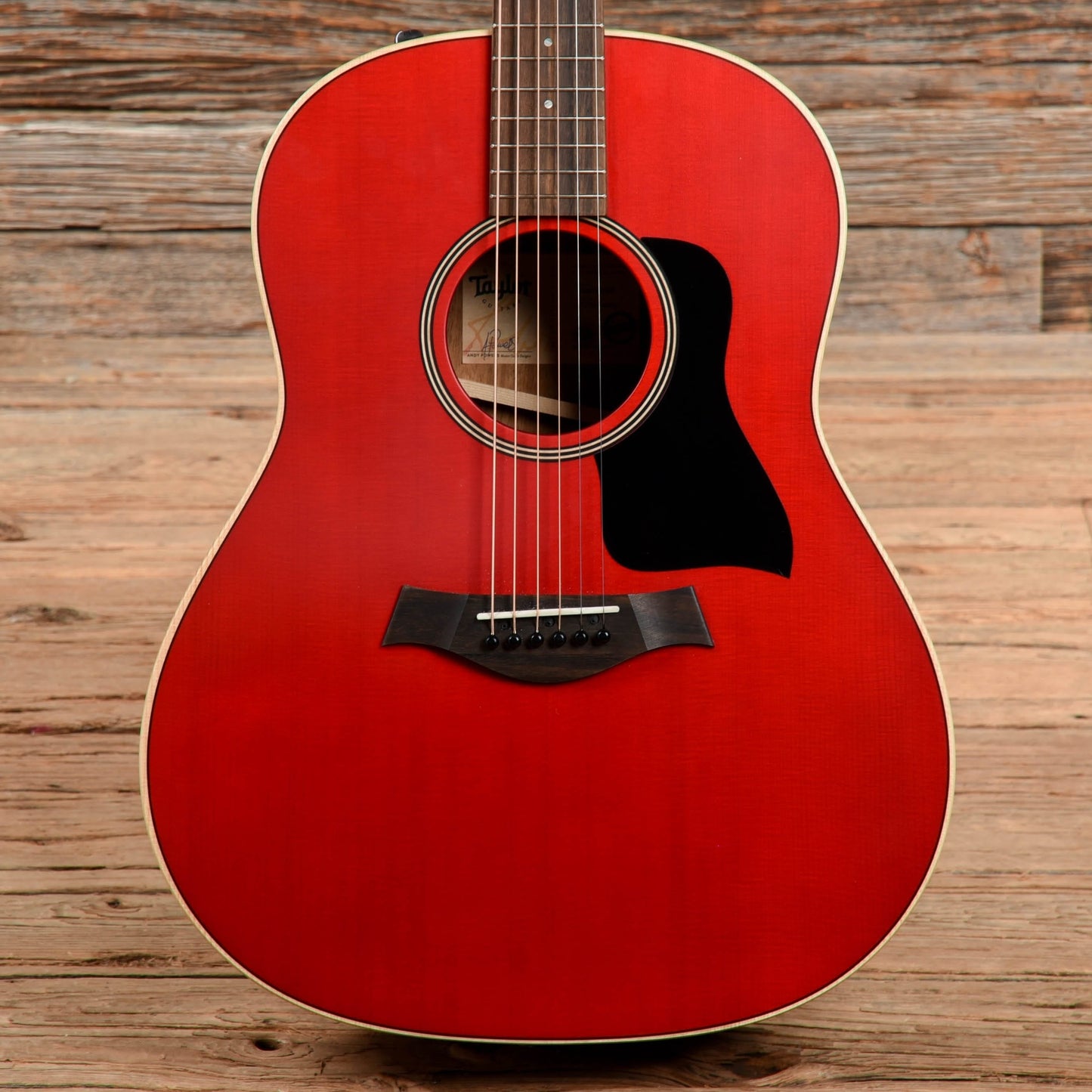Taylor AD17e American Dream Grand Pacific Red Top Acoustic Guitars / OM and Auditorium
