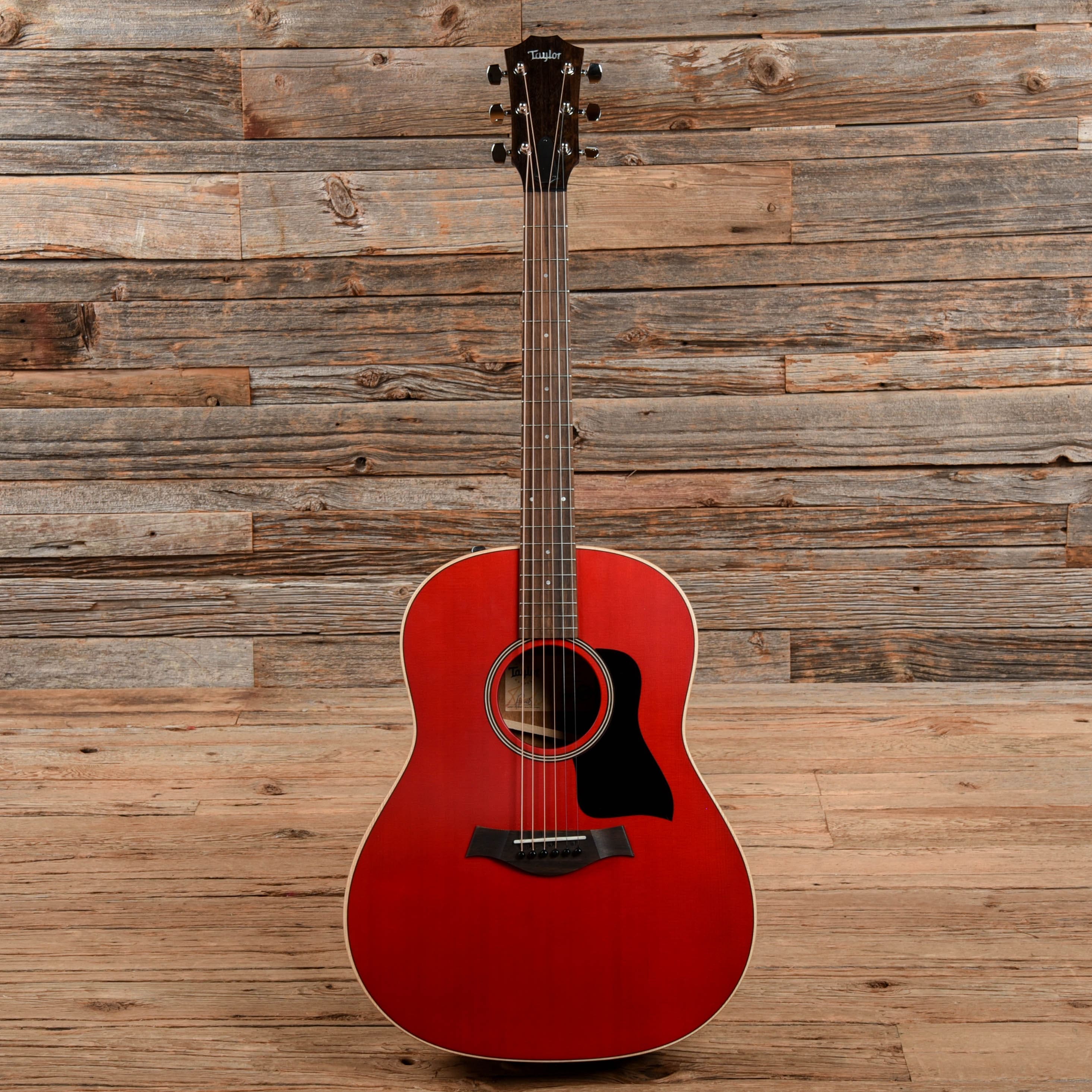 Taylor AD17e American Dream Grand Pacific Red Top Acoustic Guitars / OM and Auditorium