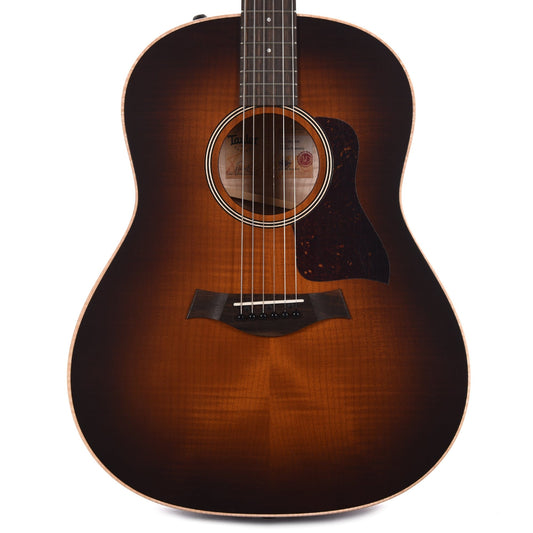 Taylor AD27e Flametop Big Leaf Maple Shaded Edgeburst ES2 Acoustic Guitars / OM and Auditorium