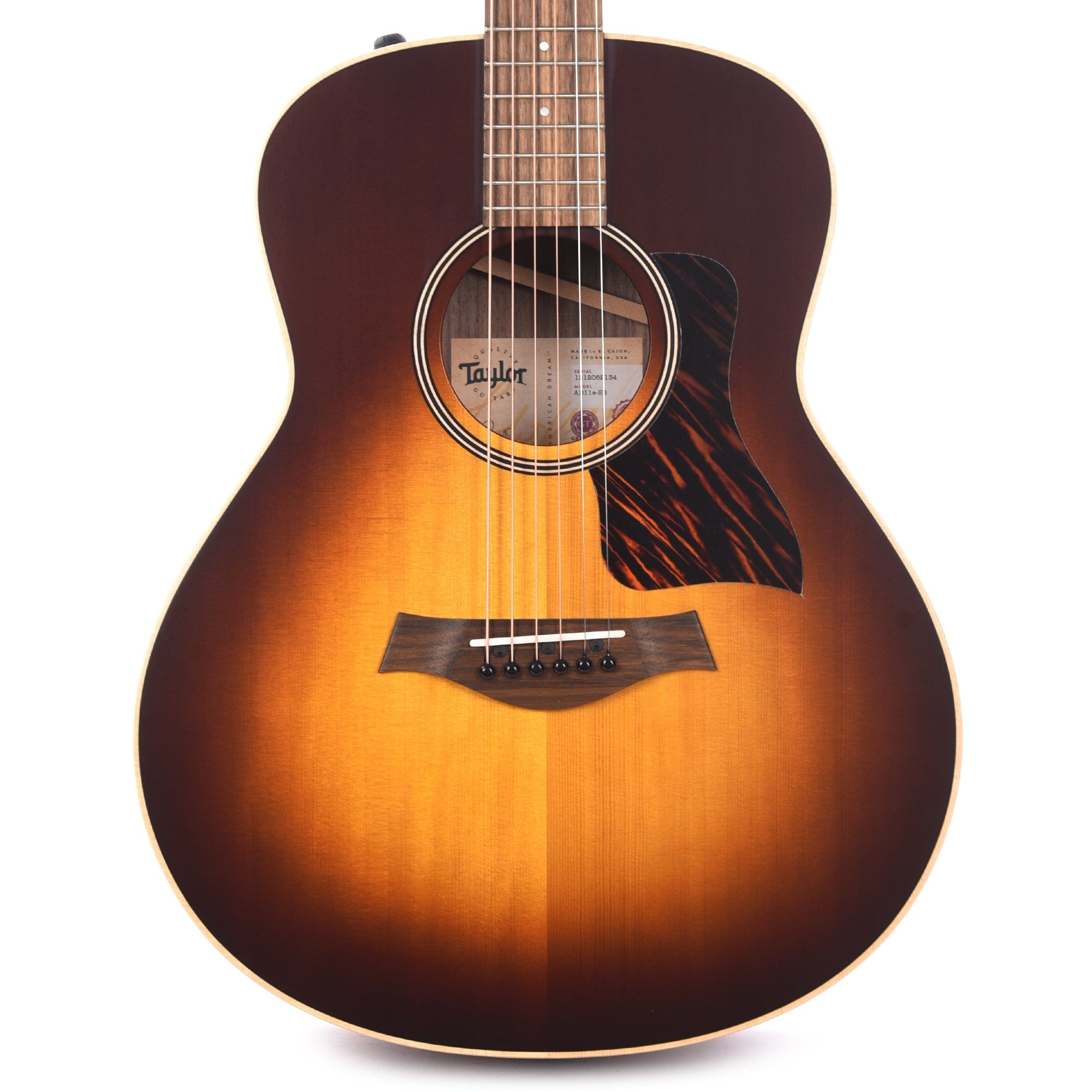 Taylor American Dream AD11e-SB Grand Theater Sitka/Walnut Tobacco Sunburst w/Aerocase Acoustic Guitars / OM and Auditorium