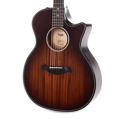 Taylor Builder's Edition 324ce Grand Auditorium Mahogany/Urban Ash Shaded Edgeburst Acoustic Guitars / OM and Auditorium