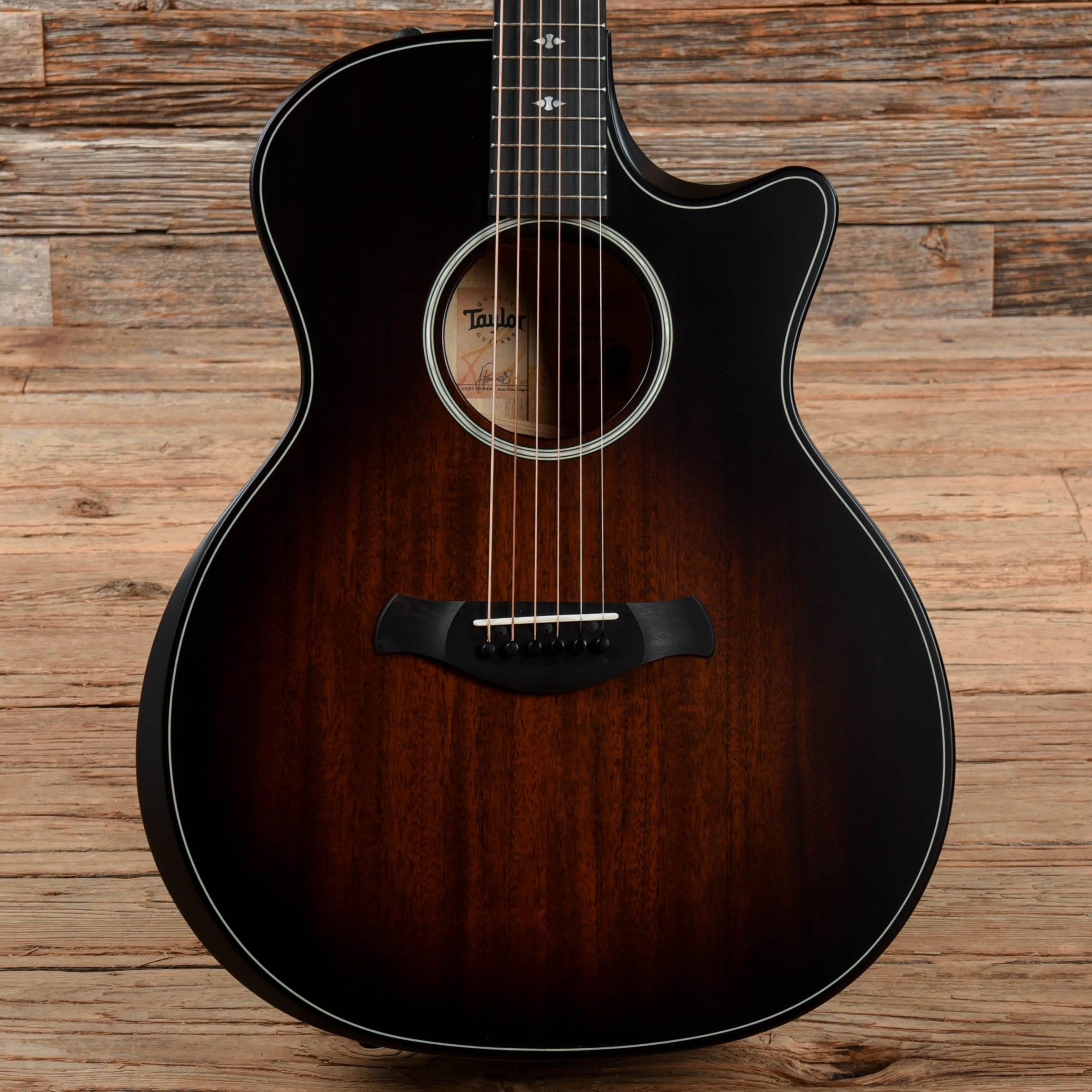 Taylor Builder's Edition 324ce Sunburst 2021 Acoustic Guitars / OM and Auditorium