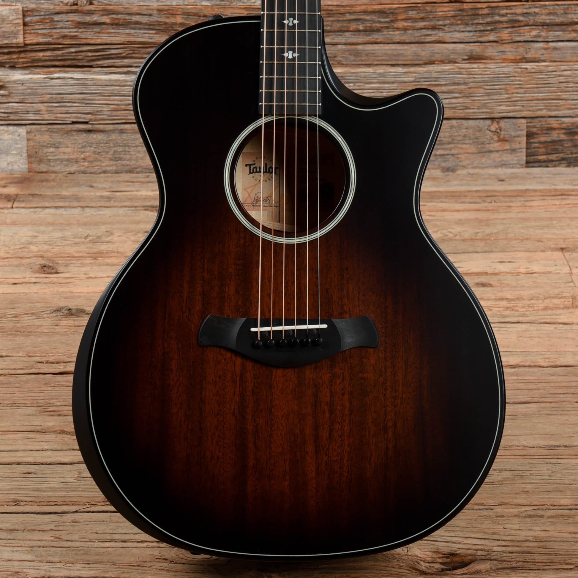 Taylor Builder's Edition 324ce Sunburst 2021 Acoustic Guitars / OM and Auditorium
