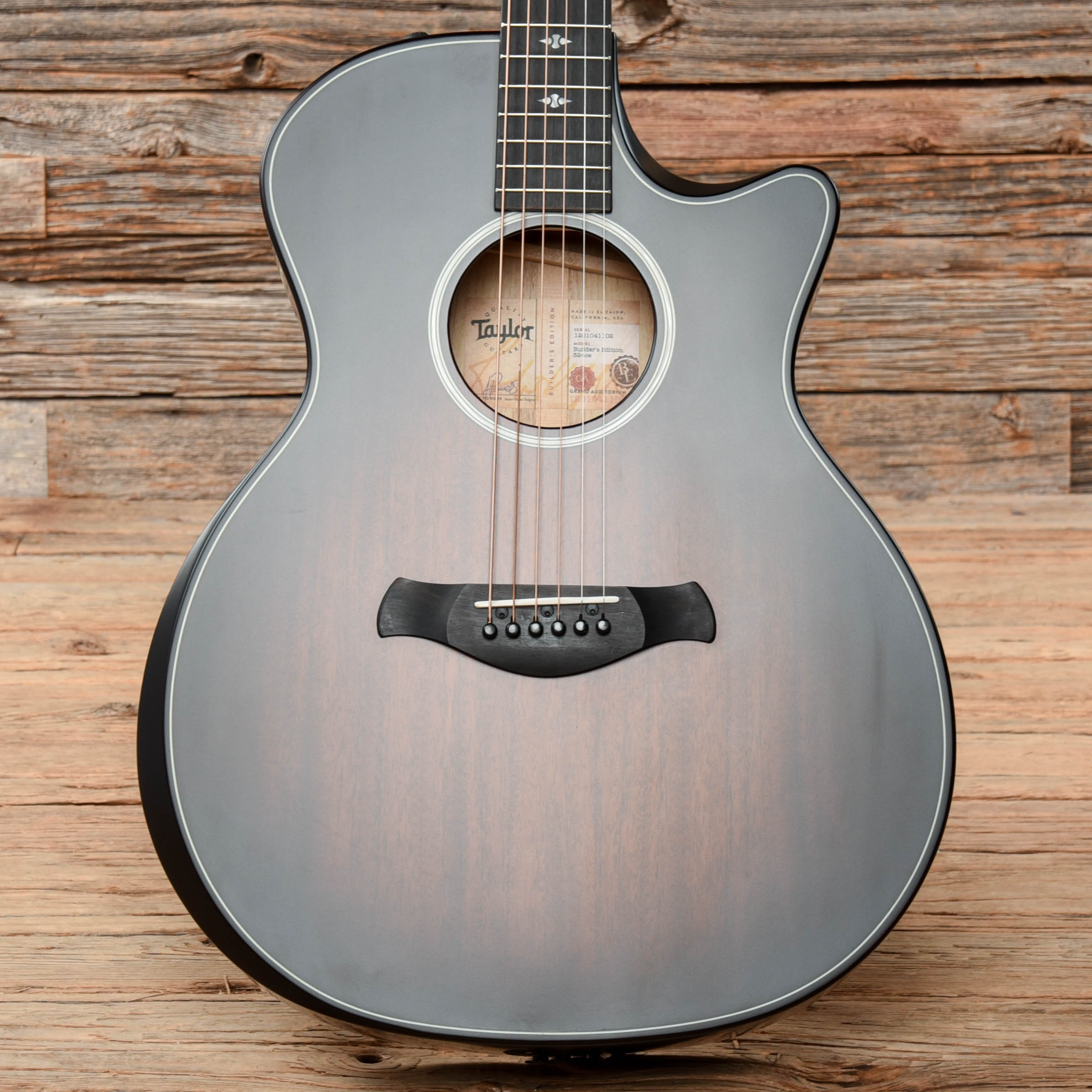 Taylor Builder's Edition 324ce Sunburst 2021 Acoustic Guitars / OM and Auditorium