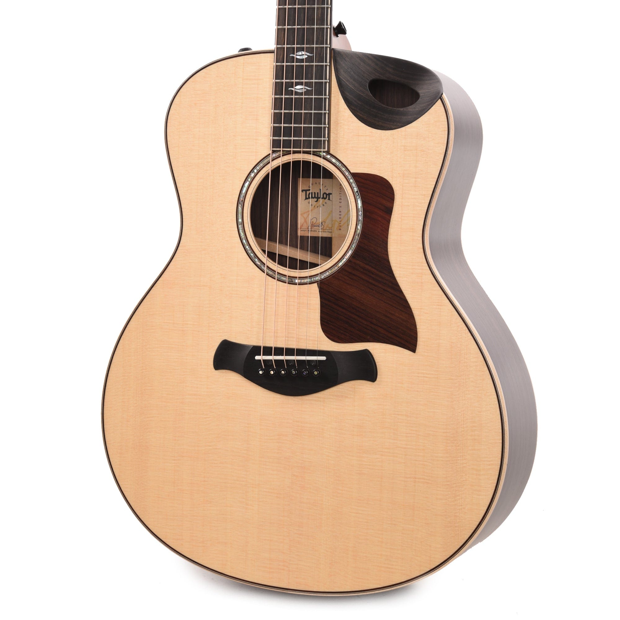 Taylor Builder's Edition 816ce Grand Symphony Lutz Spruce/Rosewood Natural ES2 Acoustic Guitars / OM and Auditorium