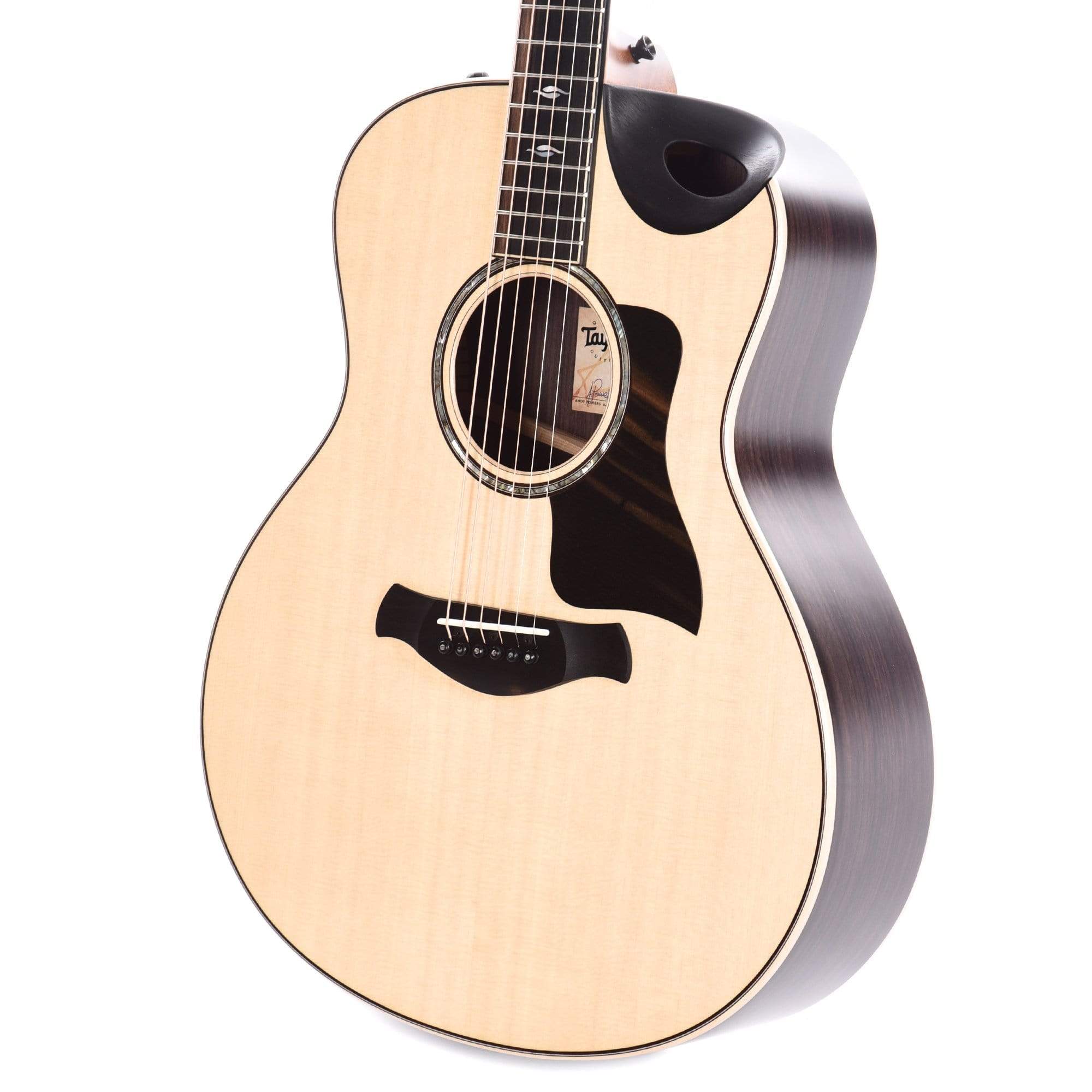 Taylor Builder's Edition 816ce Grand Symphony Lutz Spruce/Rosewood Natural ES2 w/Soundport Cutaway Acoustic Guitars / OM and Auditorium