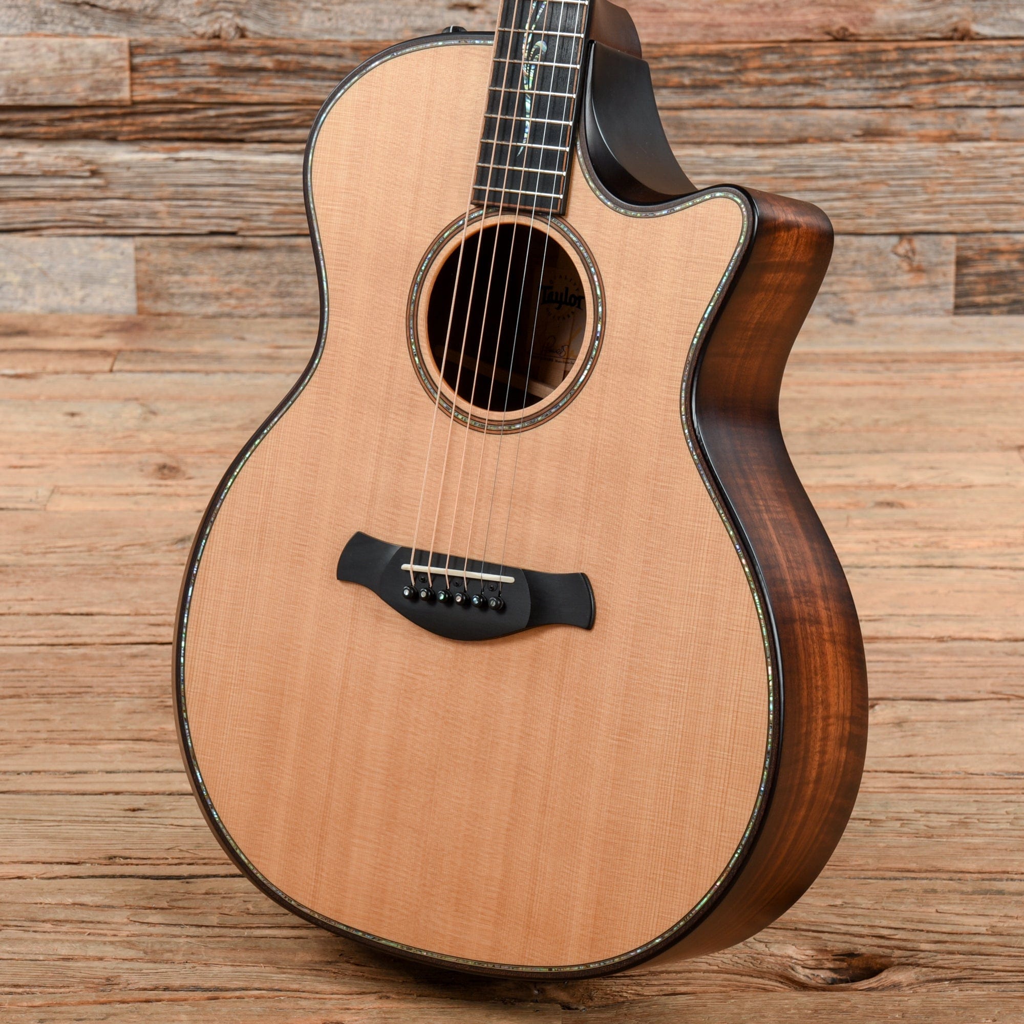 Taylor Builder's Edition K14ce Natural 2019 Acoustic Guitars / OM and Auditorium
