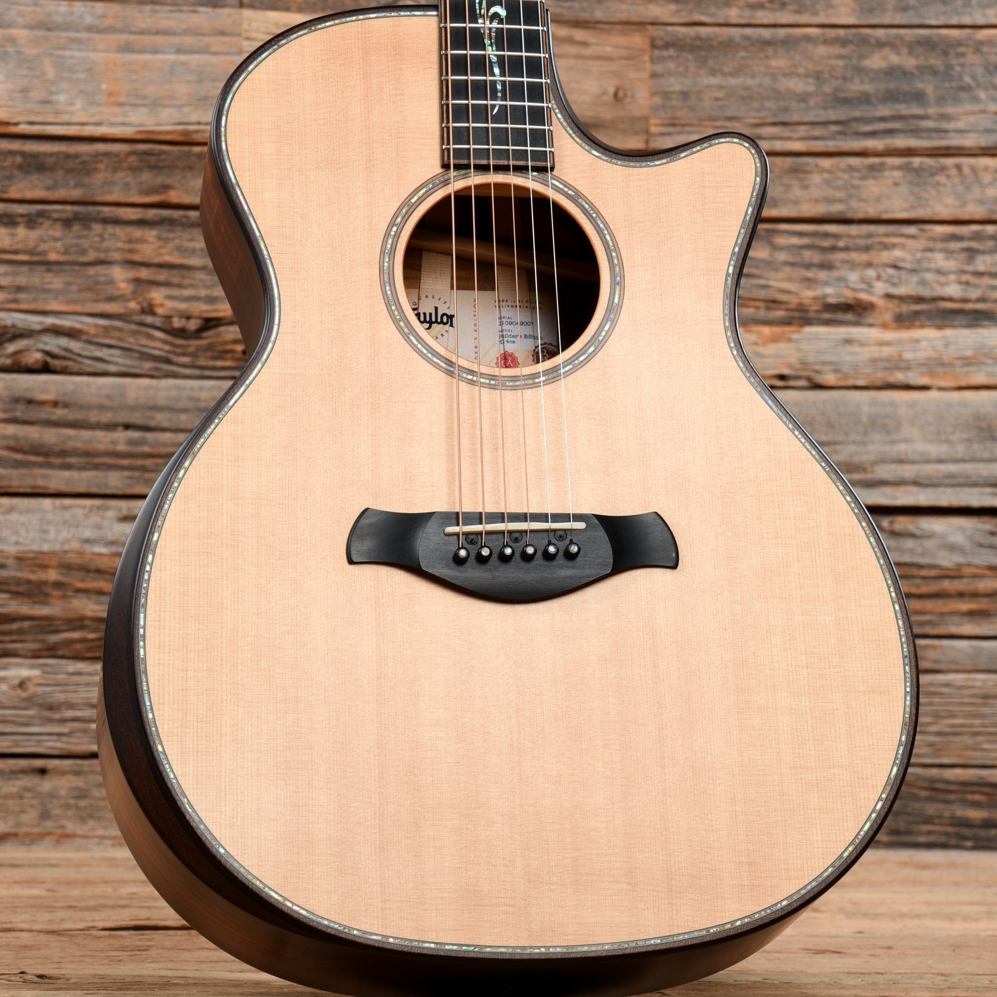 Taylor Builder's Edition K14ce Natural 2019 Acoustic Guitars / OM and Auditorium