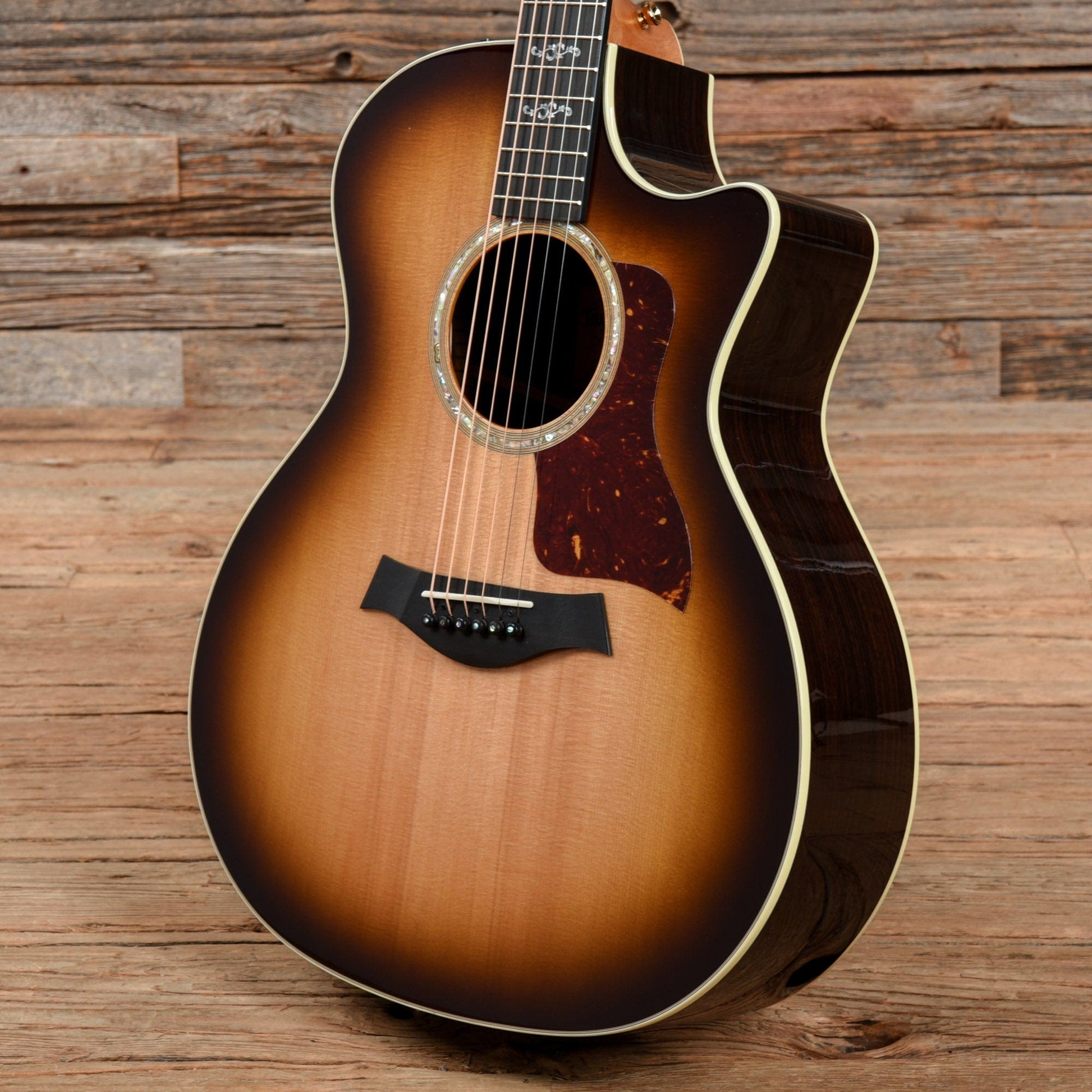 Taylor Custom 414ce Sunburst 2022 Acoustic Guitars / OM and Auditorium