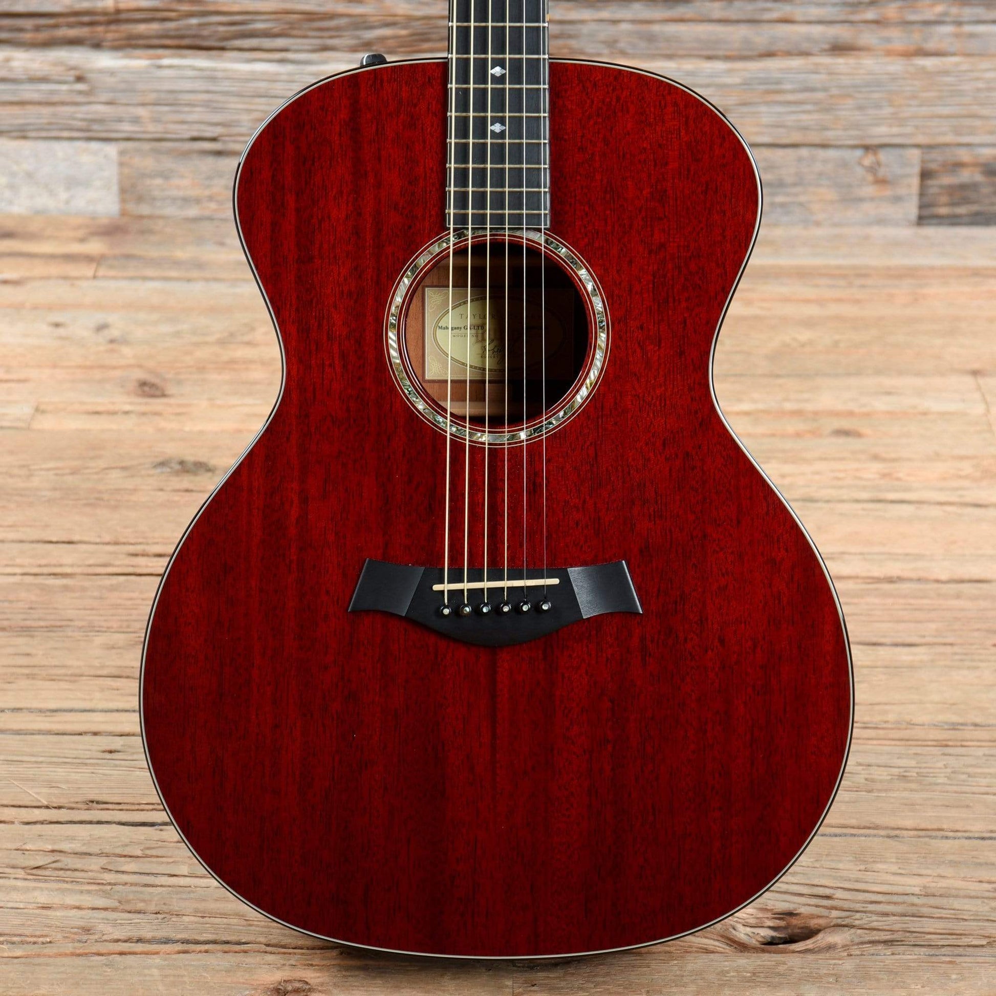 Taylor Custom GA Cherry 2011 Acoustic Guitars / OM and Auditorium