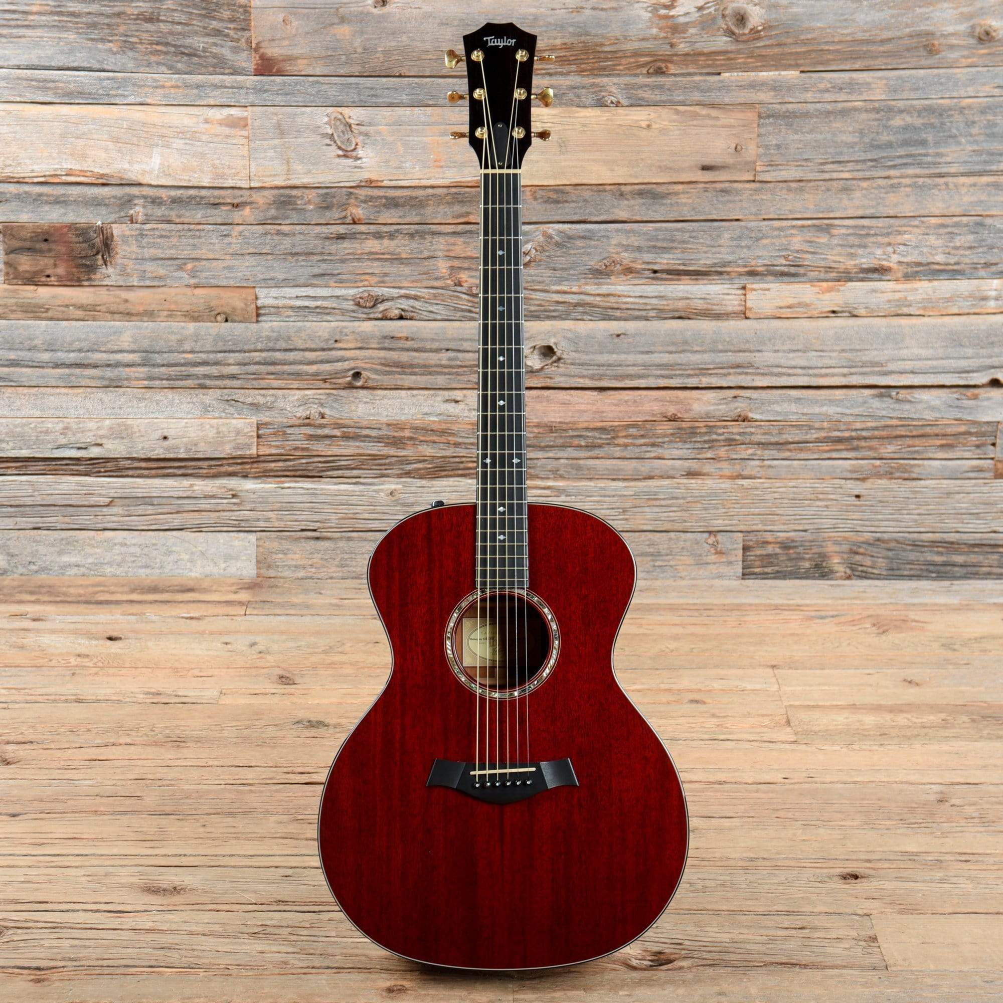 Taylor Custom GA Cherry 2011 Acoustic Guitars / OM and Auditorium