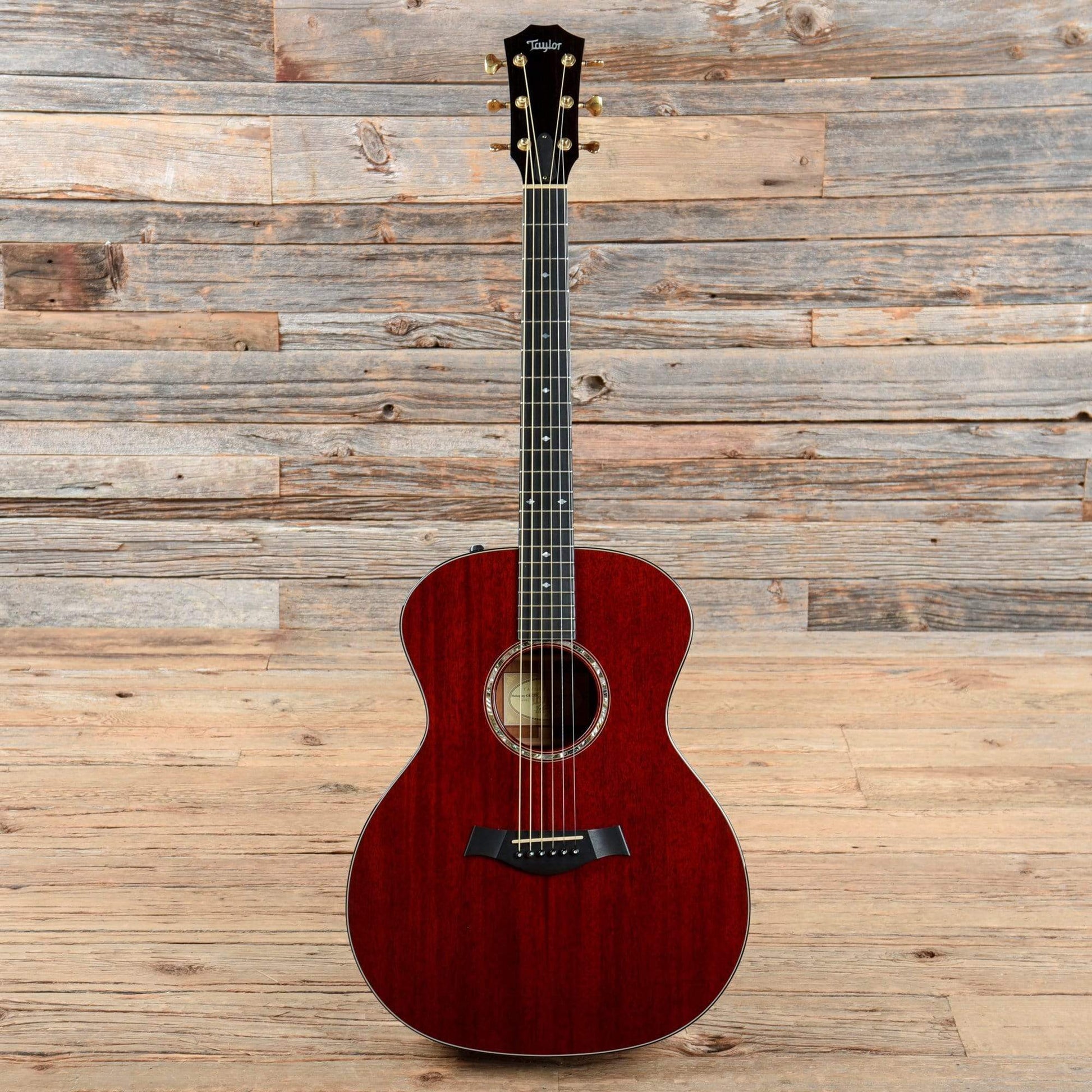 Taylor Custom GA Cherry 2011 Acoustic Guitars / OM and Auditorium
