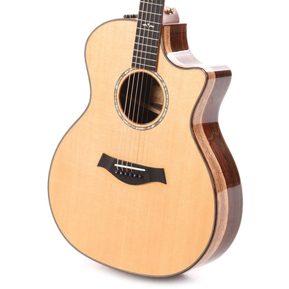 Taylor Custom Grand Auditorium Cocobolo & Lutz Spruce Aged Toner Natural w/Figured Hawaiian Koa Binding Acoustic Guitars / OM and Auditorium