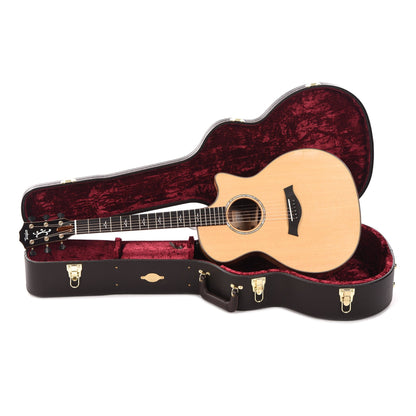 Taylor Custom Grand Auditorium Cocobolo & Lutz Spruce Aged Toner Natural w/Figured Hawaiian Koa Binding Acoustic Guitars / OM and Auditorium