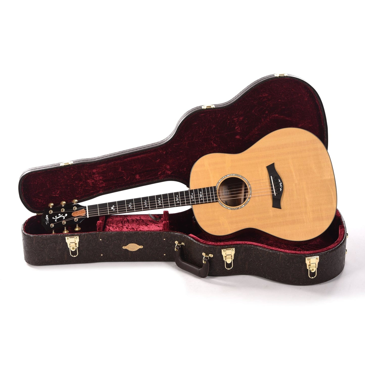 Taylor Custom Grand Pacific Figured Mahogany & Bearclaw Lutz Spruce Aged Toner Natural w/Figured Mahogany Neck & Tortoiseshell Binding Acoustic Guitars / OM and Auditorium