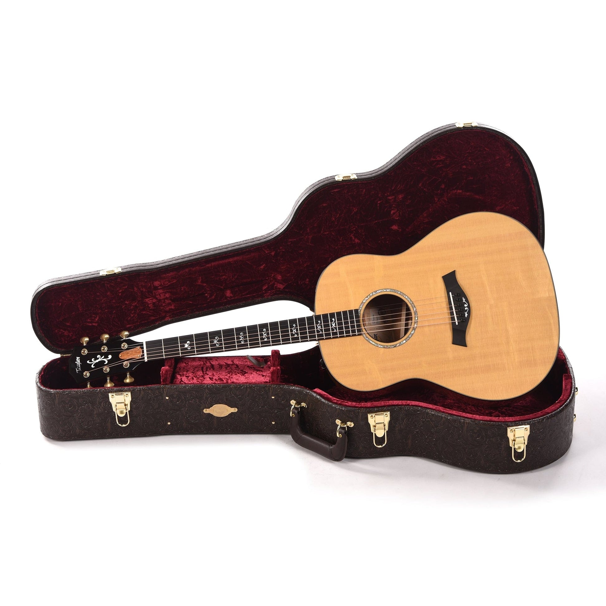 Taylor Custom Grand Pacific Figured Mahogany & Bearclaw Lutz Spruce Aged Toner Natural w/Figured Mahogany Neck & Tortoiseshell Binding Acoustic Guitars / OM and Auditorium