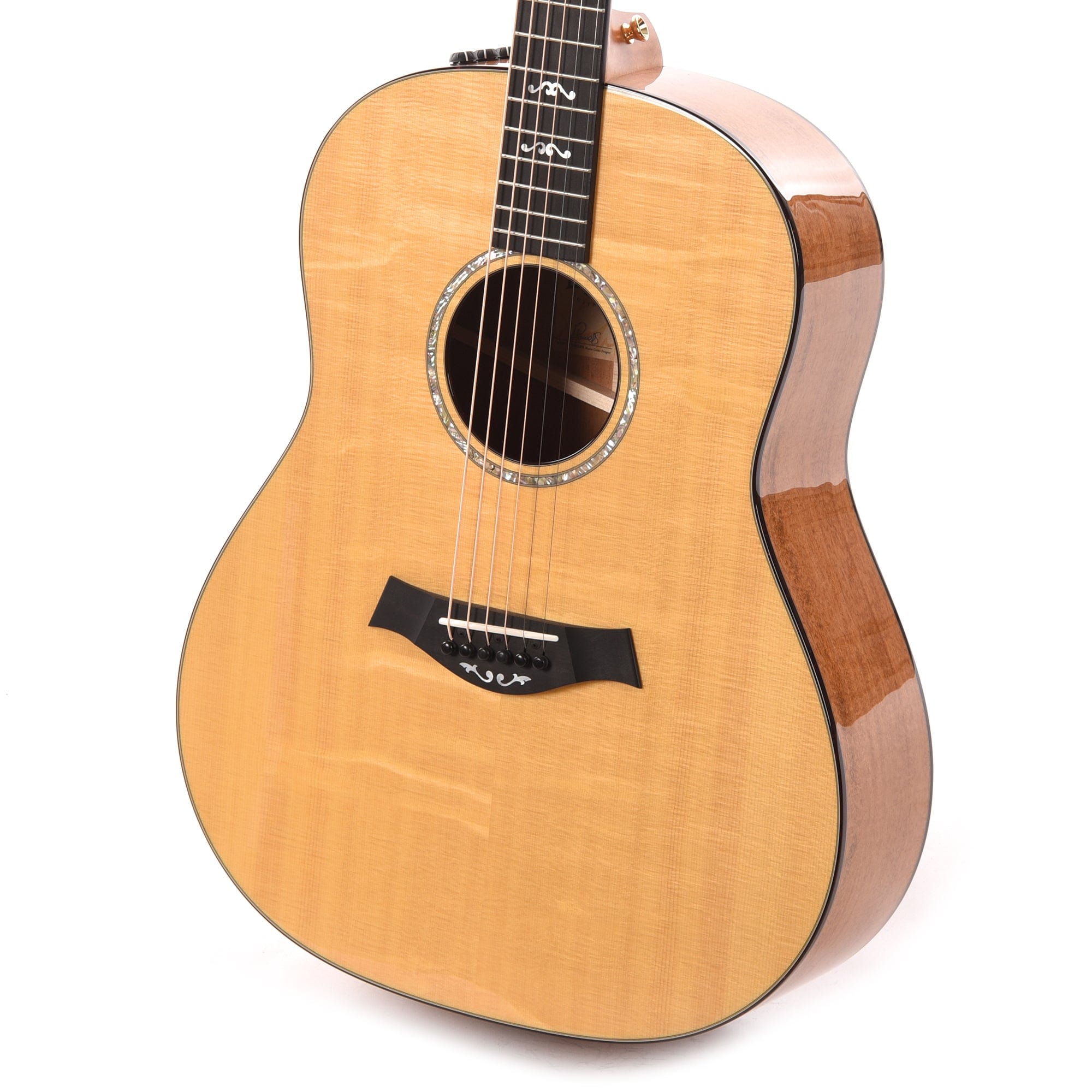 Taylor Custom Grand Pacific Figured Mahogany & Bearclaw Lutz Spruce Aged Toner Natural w/Figured Mahogany Neck & Tortoiseshell Binding Acoustic Guitars / OM and Auditorium