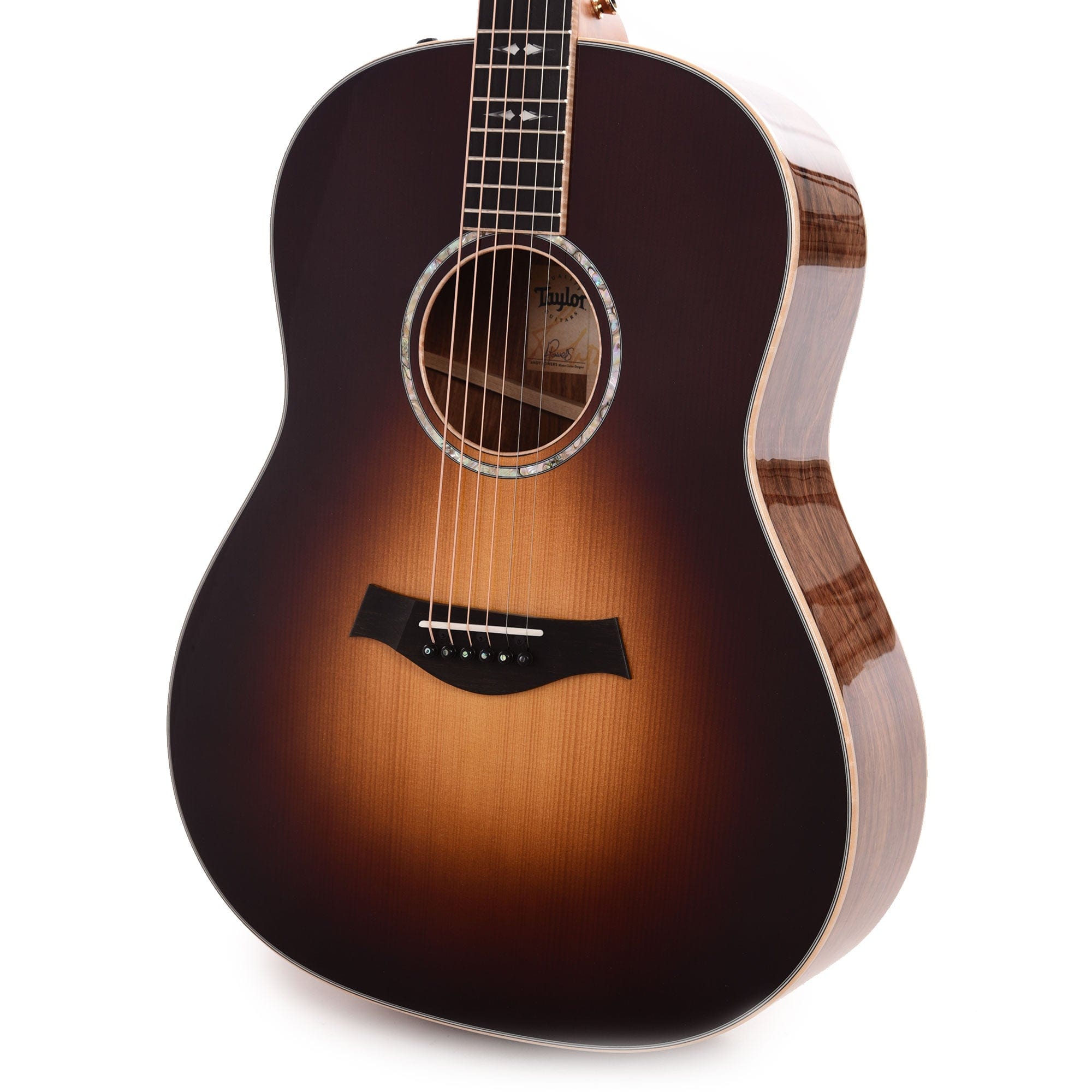 Taylor Custom Grand Pacific Honduran Rosewood & Adirondack Spruce VIntage Sunburst Top w/Figured Maple Binding & Figured Mahogany Neck Acoustic Guitars / OM and Auditorium