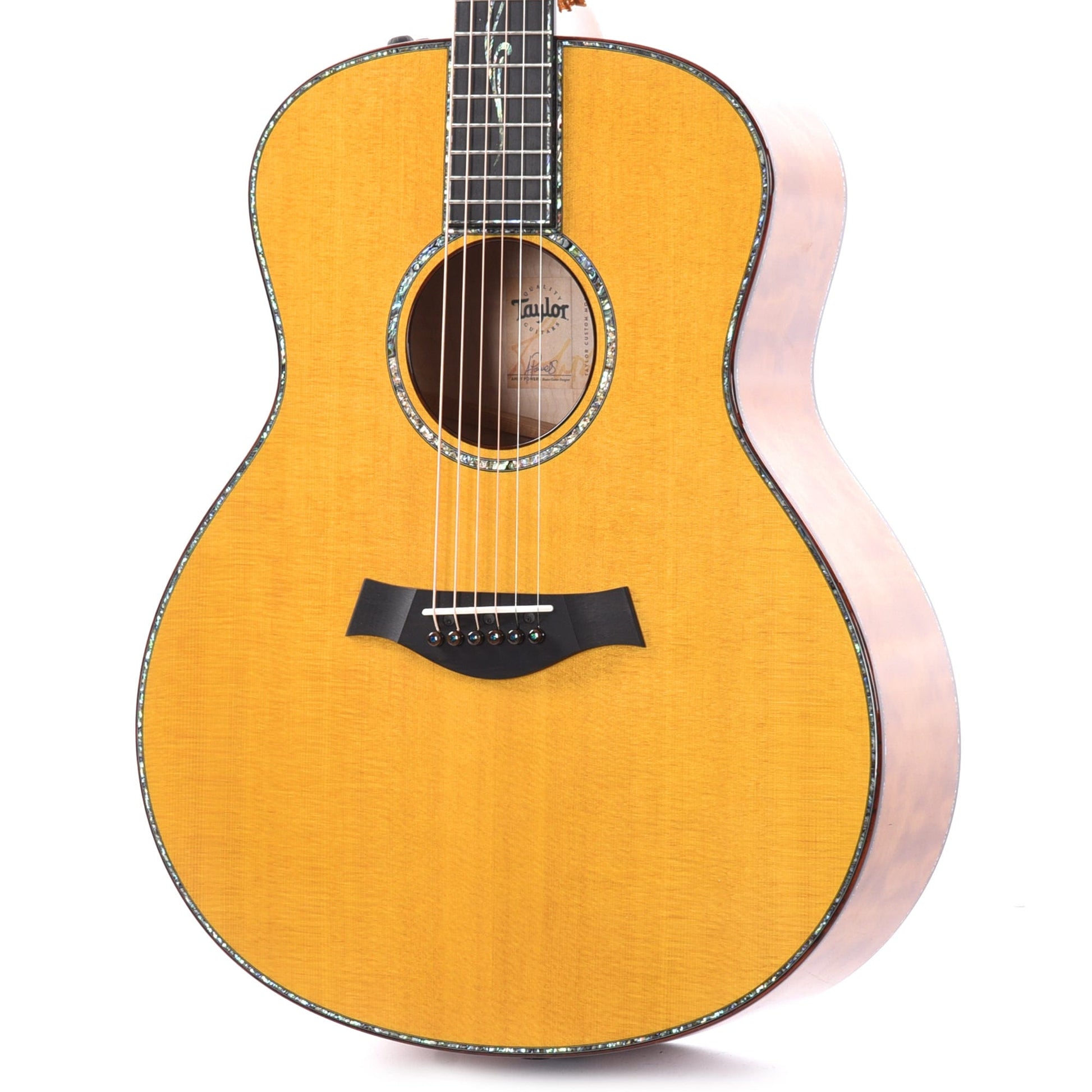 Taylor Custom Grand Symphony Sitka/Quilt Maple Aged Toner Top w/Amber Back/Sides/Neck Acoustic Guitars / OM and Auditorium