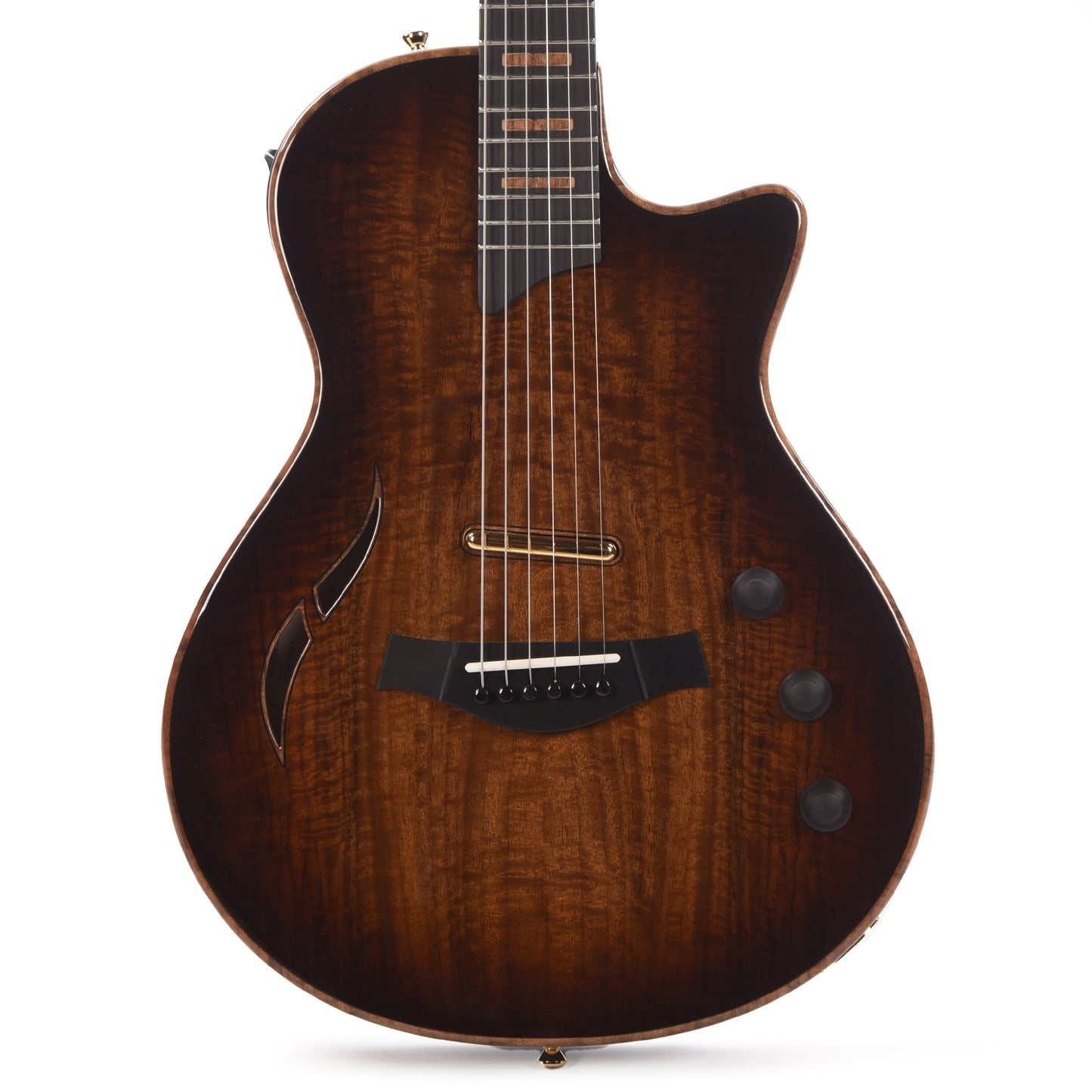 Taylor Custom "The Catch" NAMM 2024 #24 T5z Walnut/Urban Ash Shaded Edgeburst w/Armrest Acoustic Guitars / OM and Auditorium