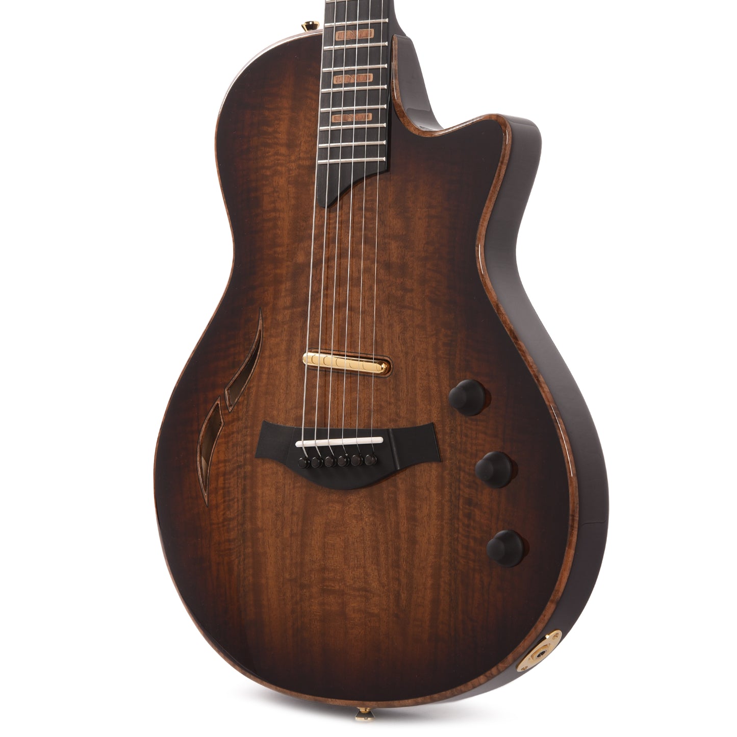 Taylor Custom "The Catch" NAMM 2024 #24 T5z Walnut/Urban Ash Shaded Edgeburst w/Armrest Acoustic Guitars / OM and Auditorium
