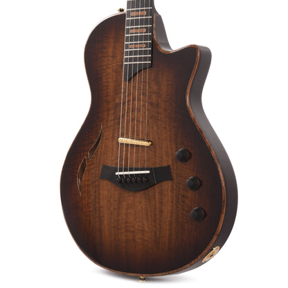 Taylor Custom "The Catch" NAMM 2024 #24 T5z Walnut/Urban Ash Shaded Edgeburst w/Armrest Acoustic Guitars / OM and Auditorium
