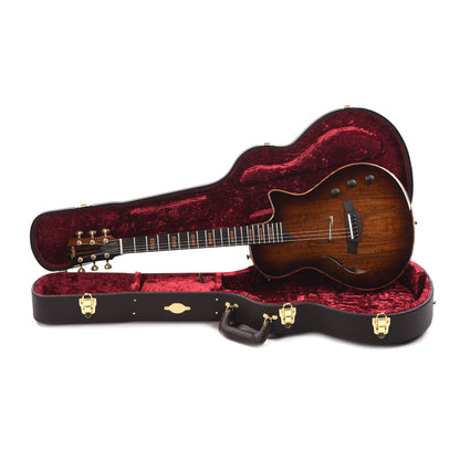 Taylor Custom "The Catch" NAMM 2024 #24 T5z Walnut/Urban Ash Shaded Edgeburst w/Armrest Acoustic Guitars / OM and Auditorium