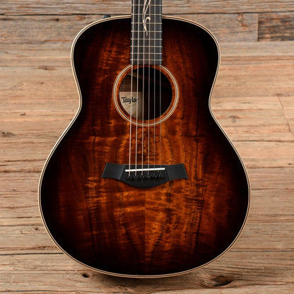 Taylor GT K21e Grand Theater Hawaiian Koa Shaded Edgeburst ES2 Acoustic Guitars / OM and Auditorium