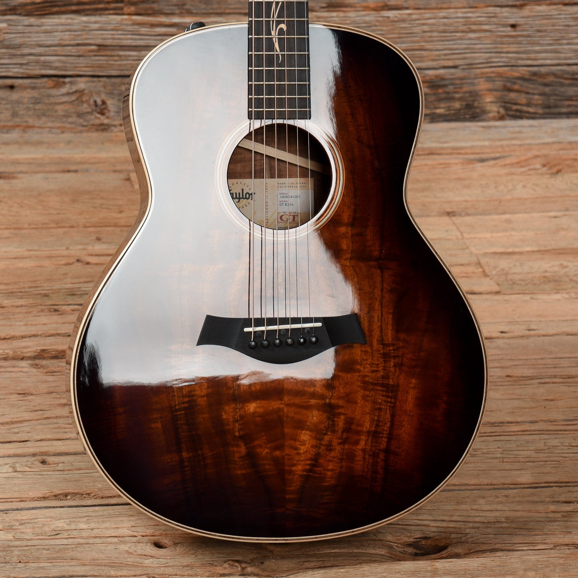 Taylor GT K21e Grand Theater Hawaiian Koa Shaded Edgeburst ES2 Acoustic Guitars / OM and Auditorium