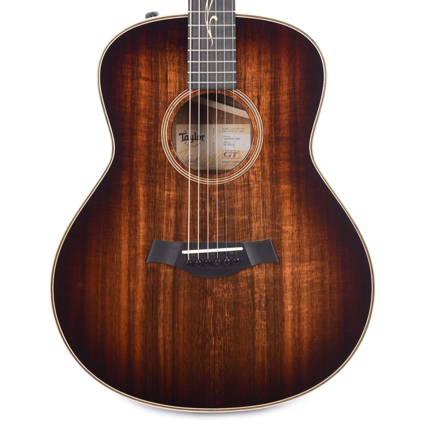 Taylor GT K21e Grand Theater Hawaiian Koa Shaded Edgeburst ES2 Acoustic Guitars / OM and Auditorium
