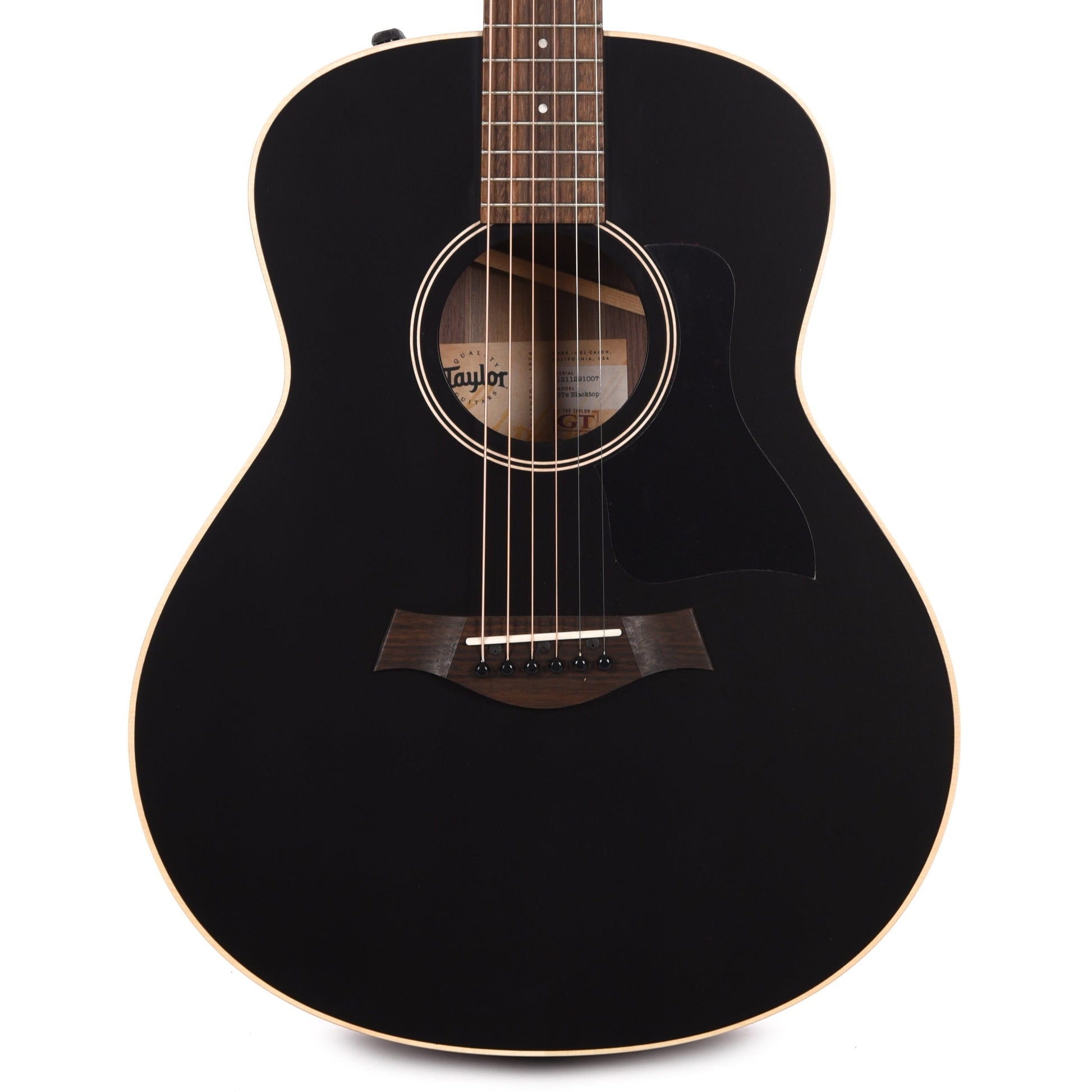 Taylor GTe Sitka/Walnut Blacktop ES2 Acoustic Guitars / OM and Auditorium
