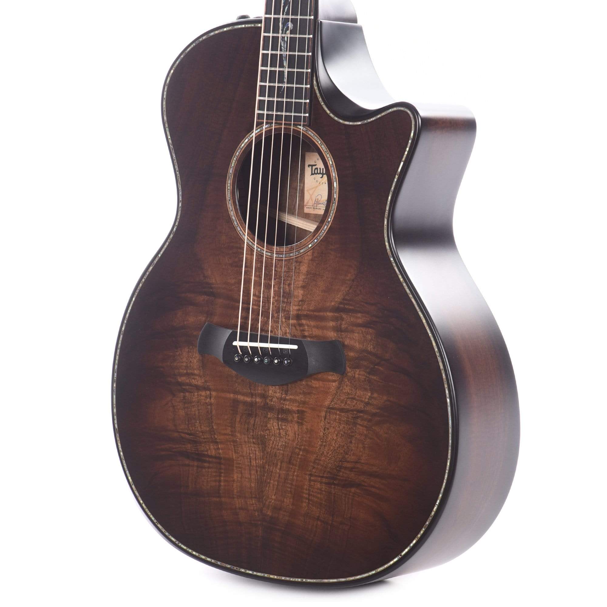 Taylor K24ce Builder's Edition Grand Auditorium Kona Burst ES2 Acoustic Guitars / OM and Auditorium