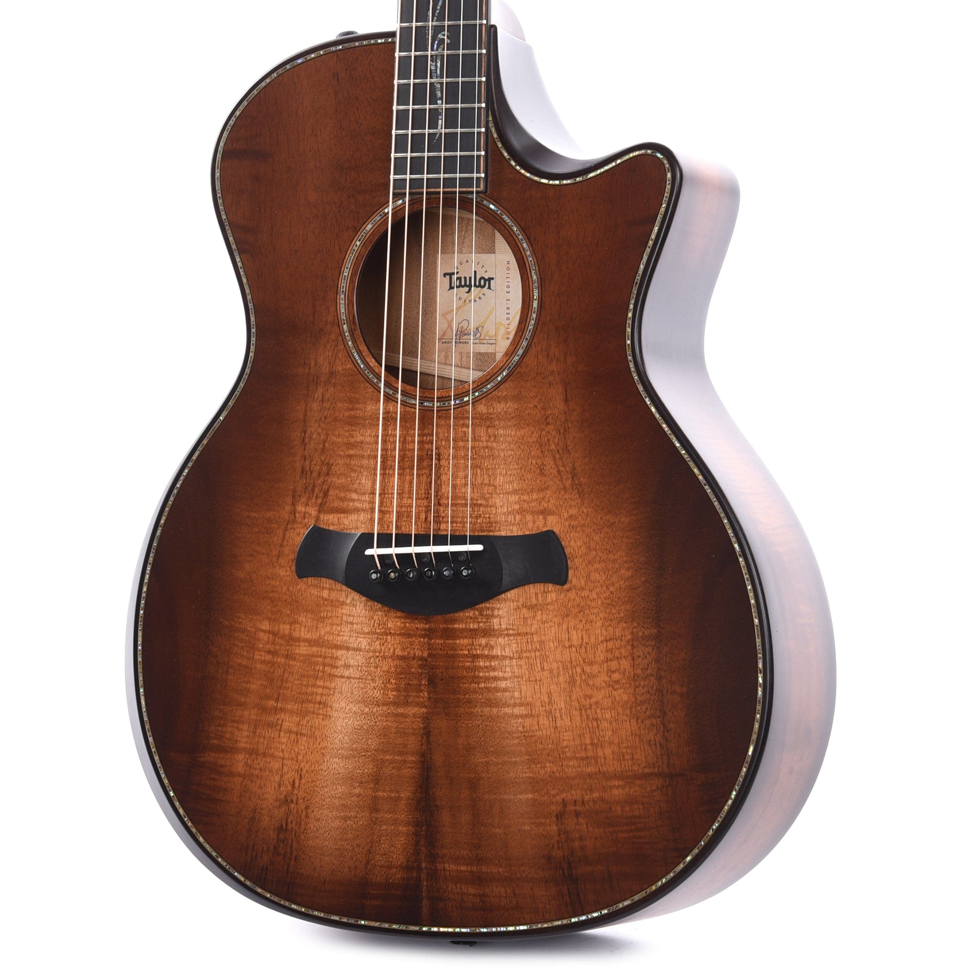Taylor K24ce Builder's Edition Grand Auditorium Kona Burst ES2 Acoustic Guitars / OM and Auditorium
