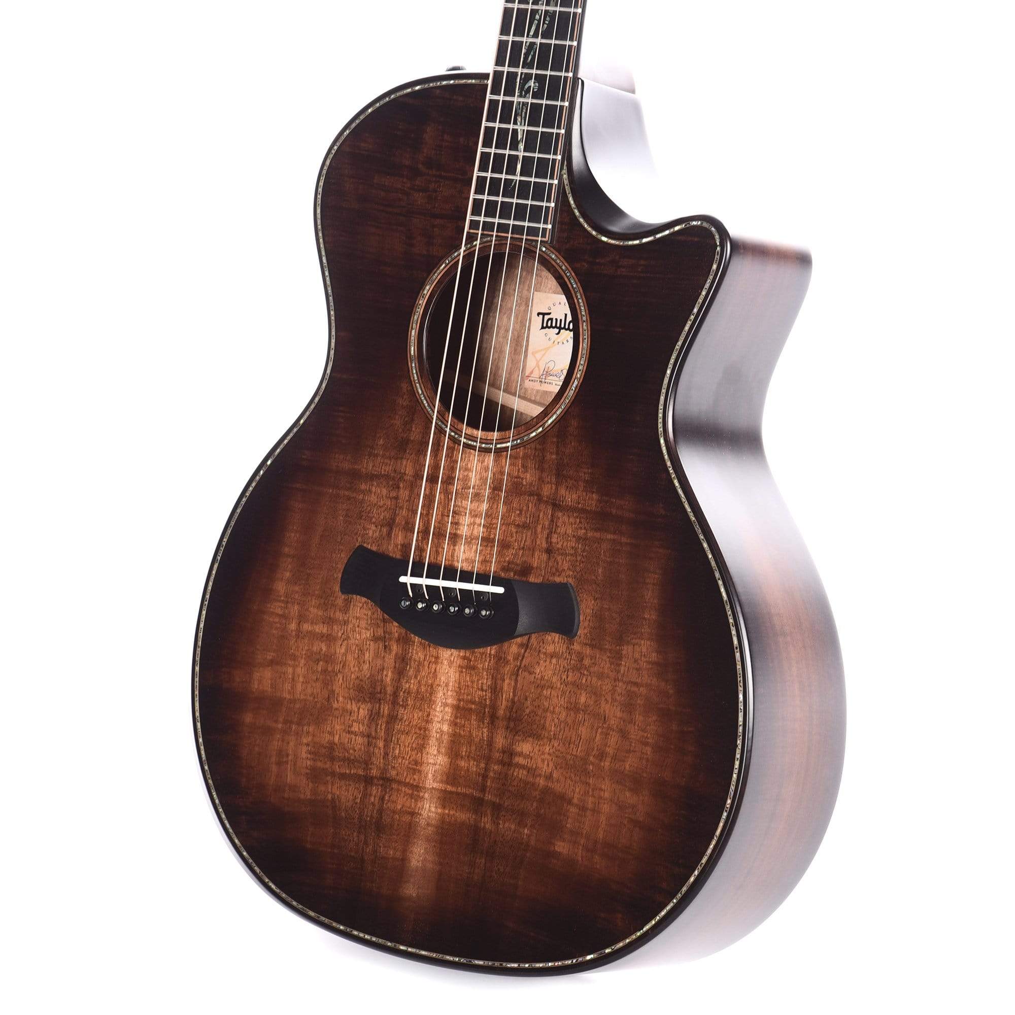 Taylor K24ce Builder's Edition Grand Auditorium Kona Burst ES2 Acoustic Guitars / OM and Auditorium