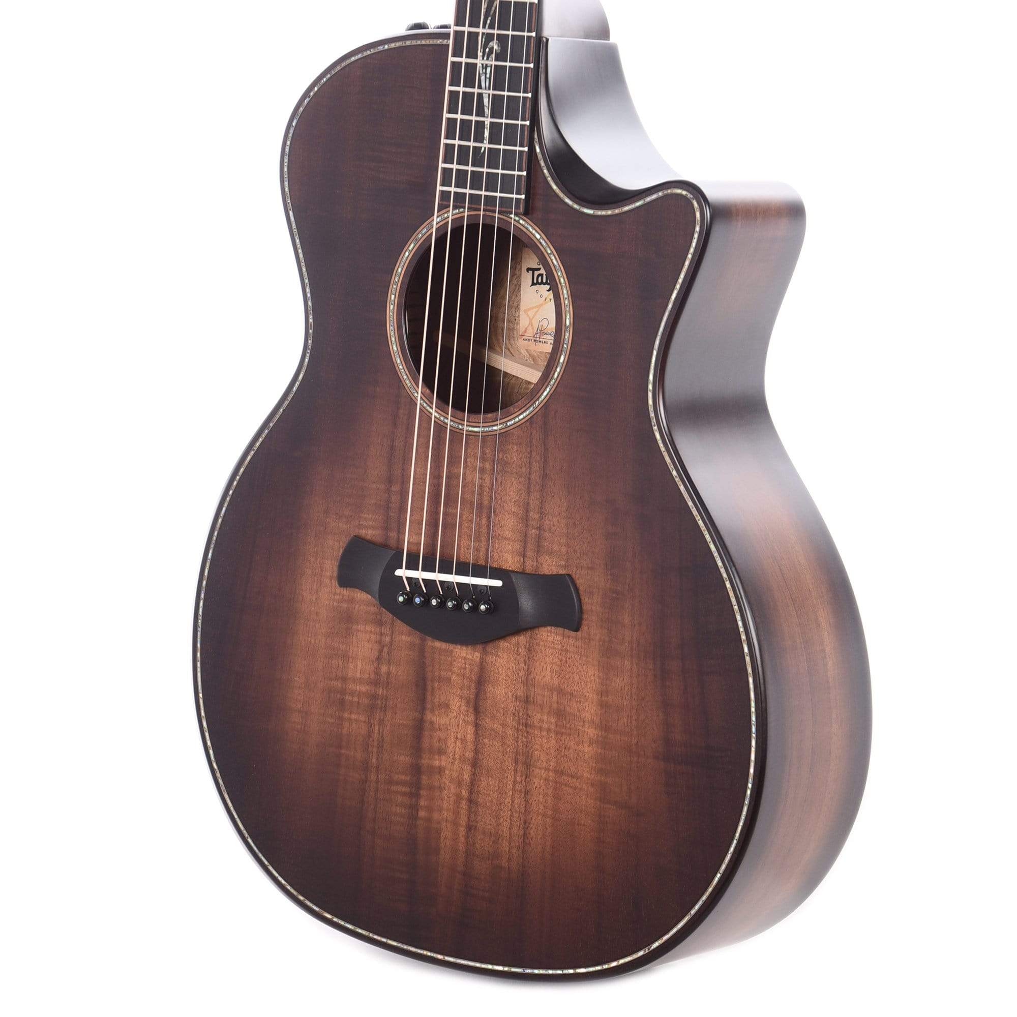 Taylor K24ce Builder's Edition Grand Auditorium Kona Burst ES2 Acoustic Guitars / OM and Auditorium