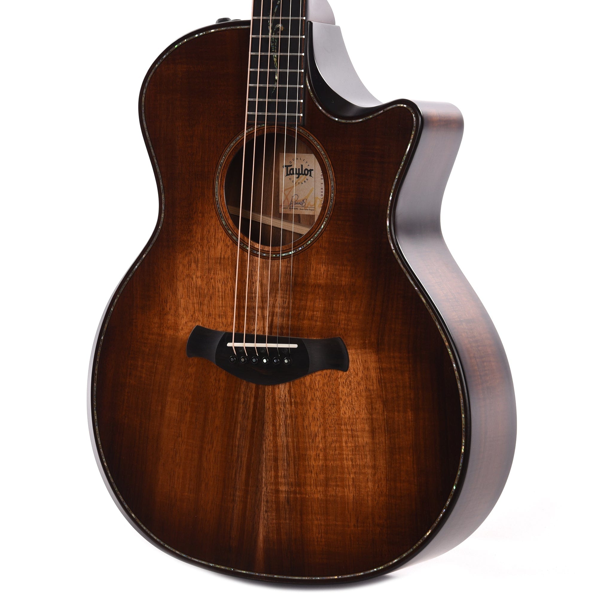 Taylor K24ce Builder's Edition Grand Auditorium Kona Burst ES2 Acoustic Guitars / OM and Auditorium