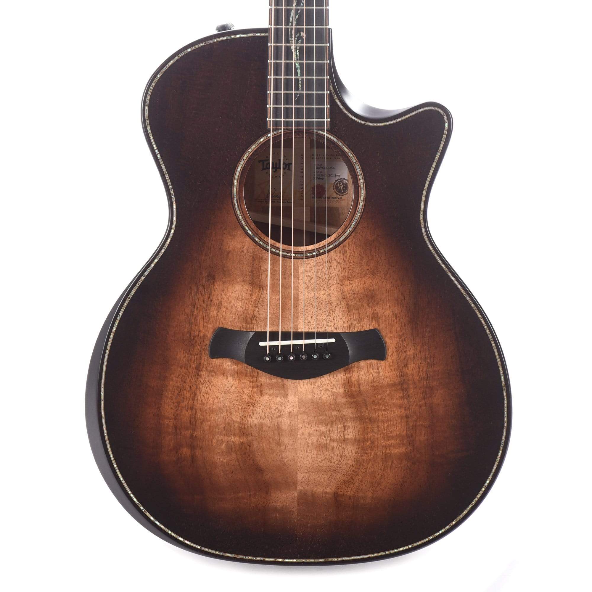 Taylor K24ce Builder's Edition Grand Auditorium Kona Burst ES2 Acoustic Guitars / OM and Auditorium