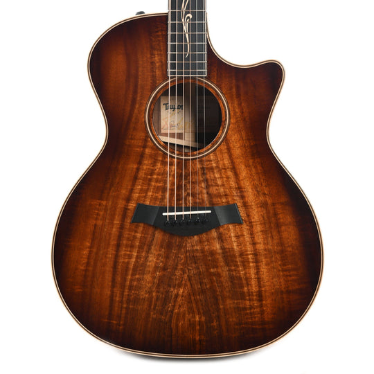Taylor K24ce Grand Auditorium Shaded Edgeburst ES2 Acoustic Guitars / OM and Auditorium