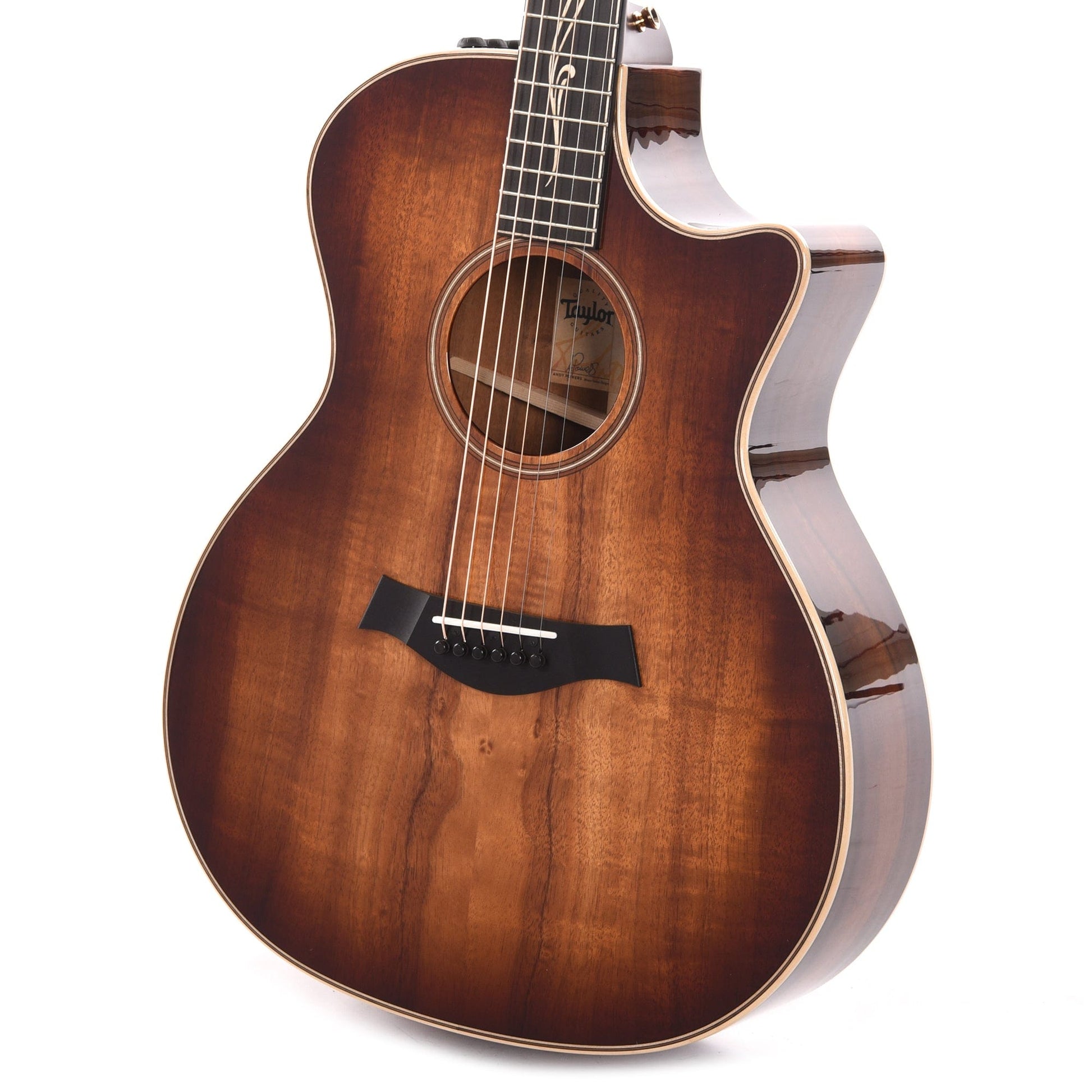 Taylor K24ce Grand Auditorium Shaded Edgeburst ES2 Acoustic Guitars / OM and Auditorium