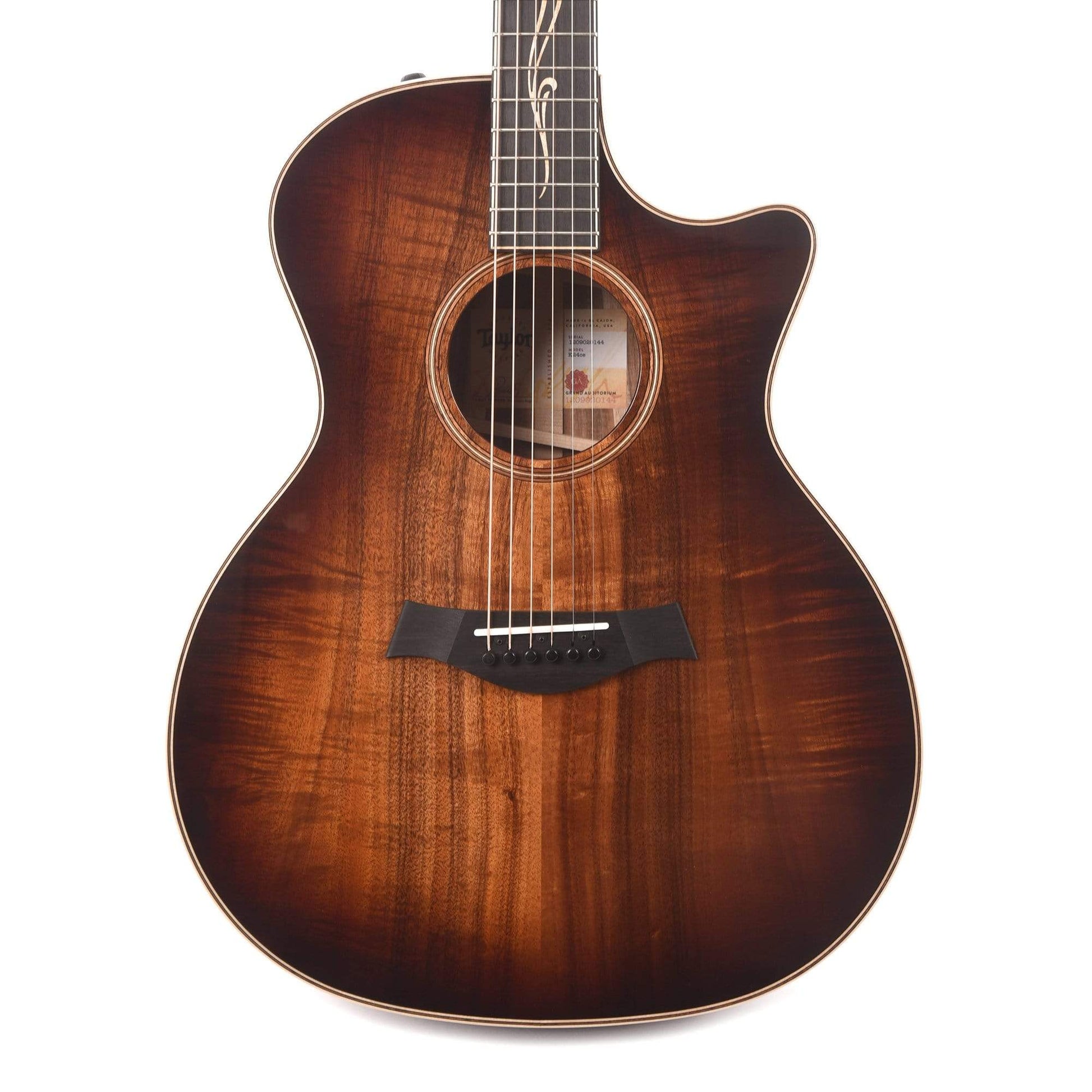 Taylor K24ce Grand Auditorium Shaded Edgeburst ES2 Acoustic Guitars / OM and Auditorium