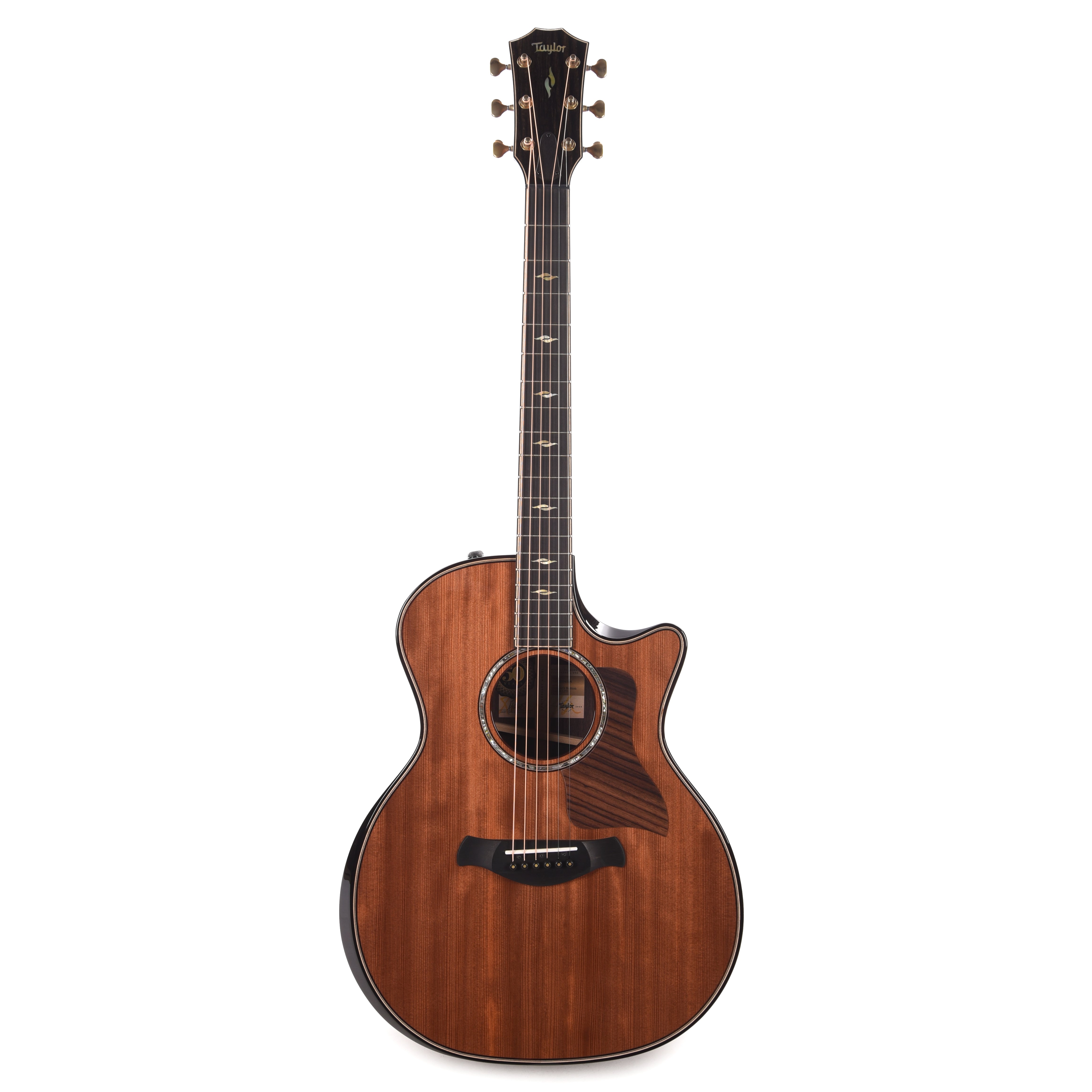 Taylor Limited 50th Anniversary Builder's Edition 814ce Grand Auditorium Sinker Redwood/Rosewood Natural Top Acoustic Guitars / OM and Auditorium