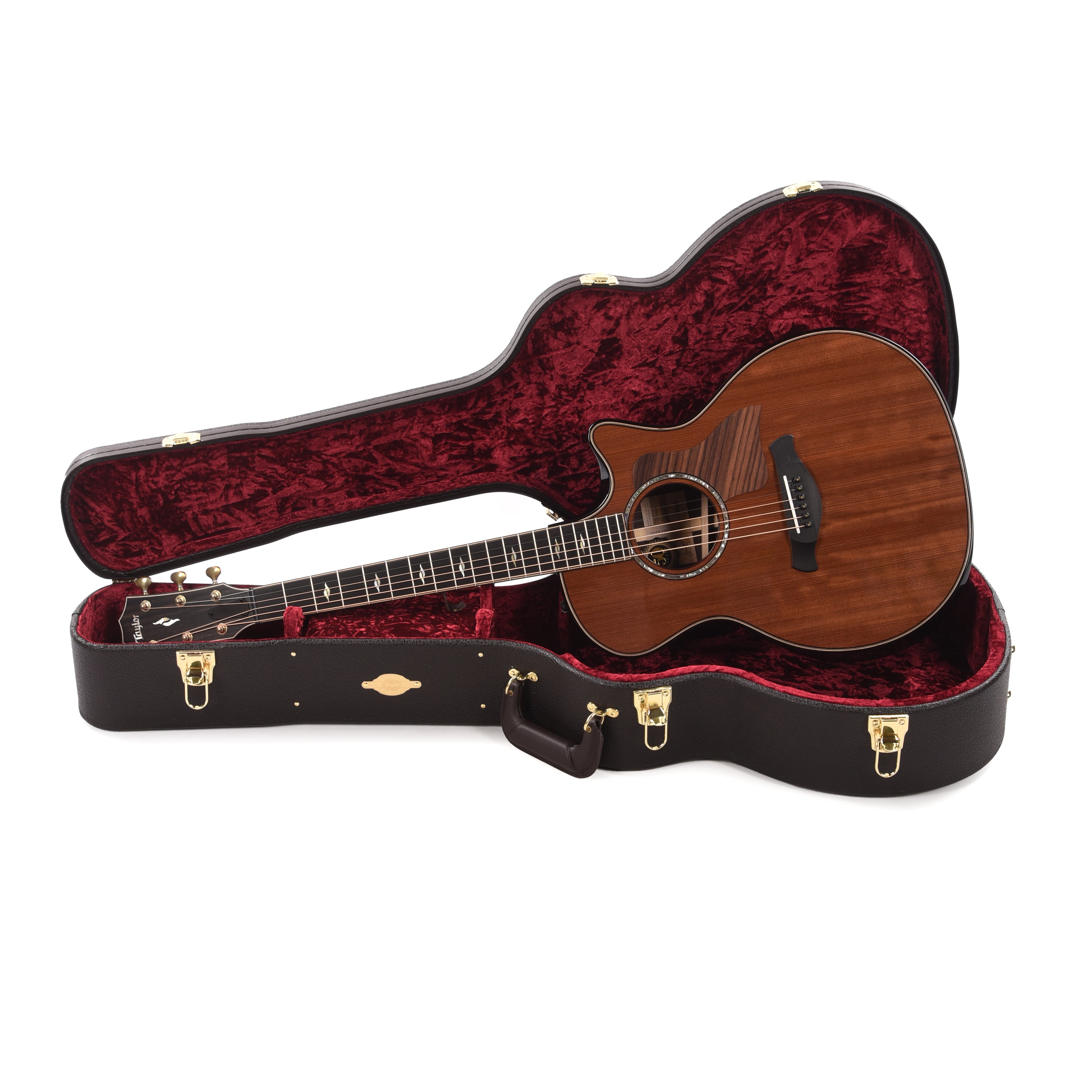 Taylor Limited 50th Anniversary Builder's Edition 814ce Grand Auditorium Sinker Redwood/Rosewood Natural Top Acoustic Guitars / OM and Auditorium