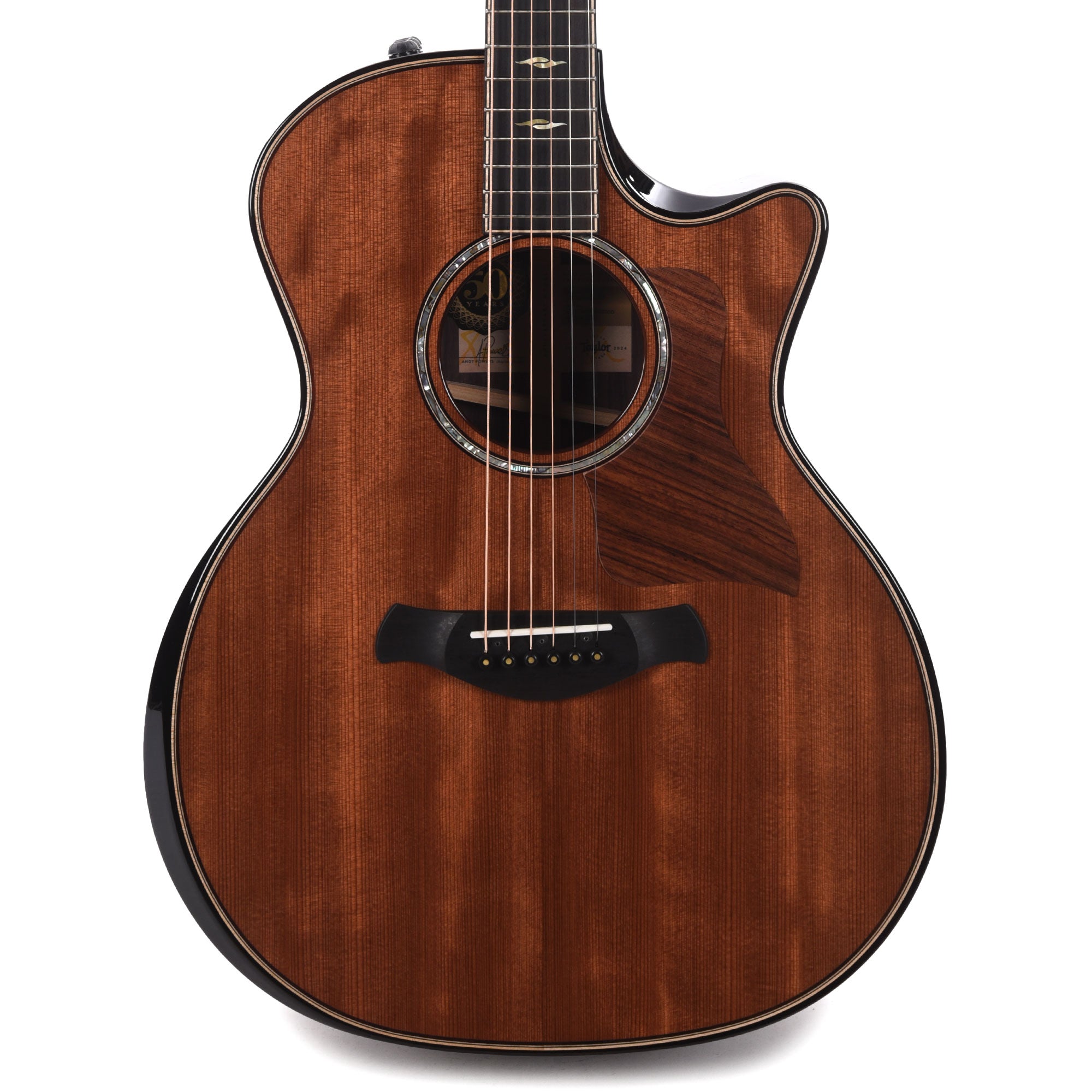 Taylor Limited 50th Anniversary Builder's Edition 814ce Grand Auditorium Sinker Redwood/Rosewood Natural Top Acoustic Guitars / OM and Auditorium