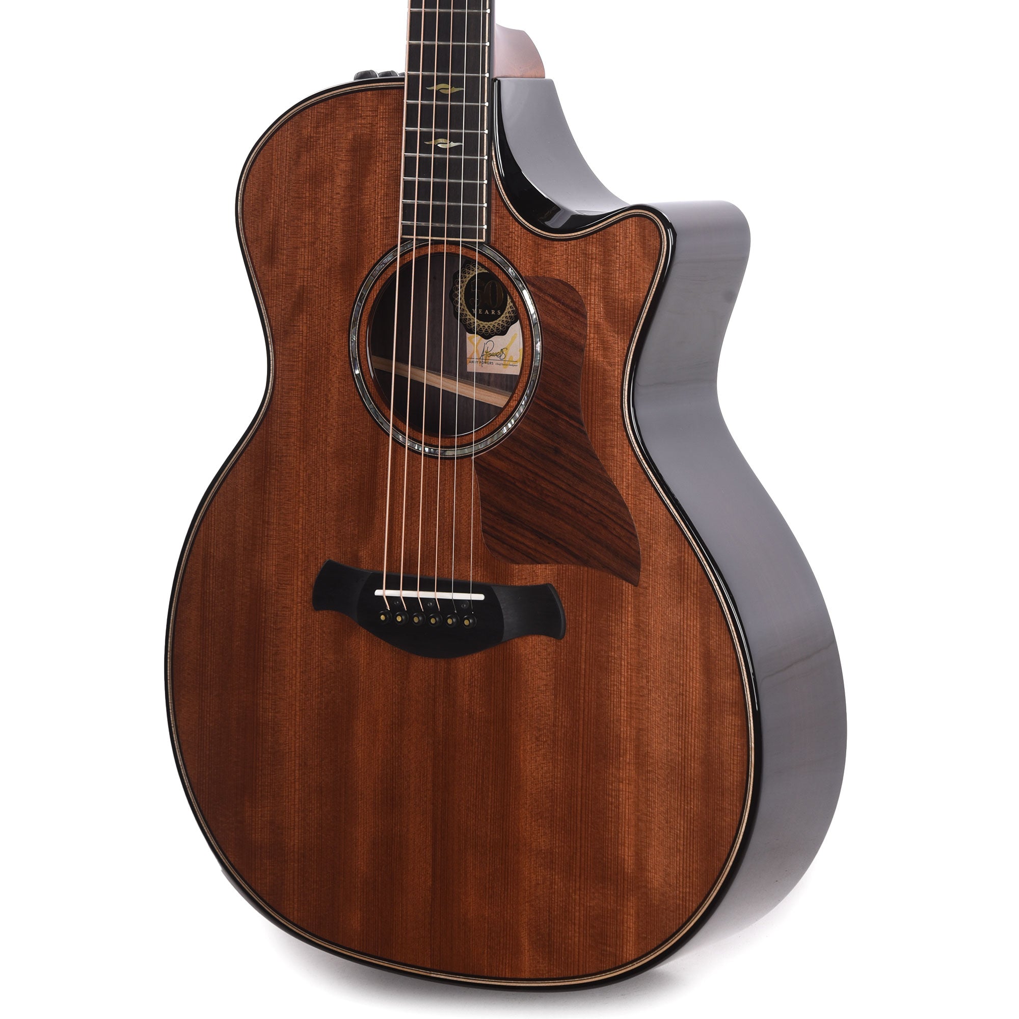 Taylor Limited 50th Anniversary Builder's Edition 814ce Grand Auditorium Sinker Redwood/Rosewood Natural Top Acoustic Guitars / OM and Auditorium
