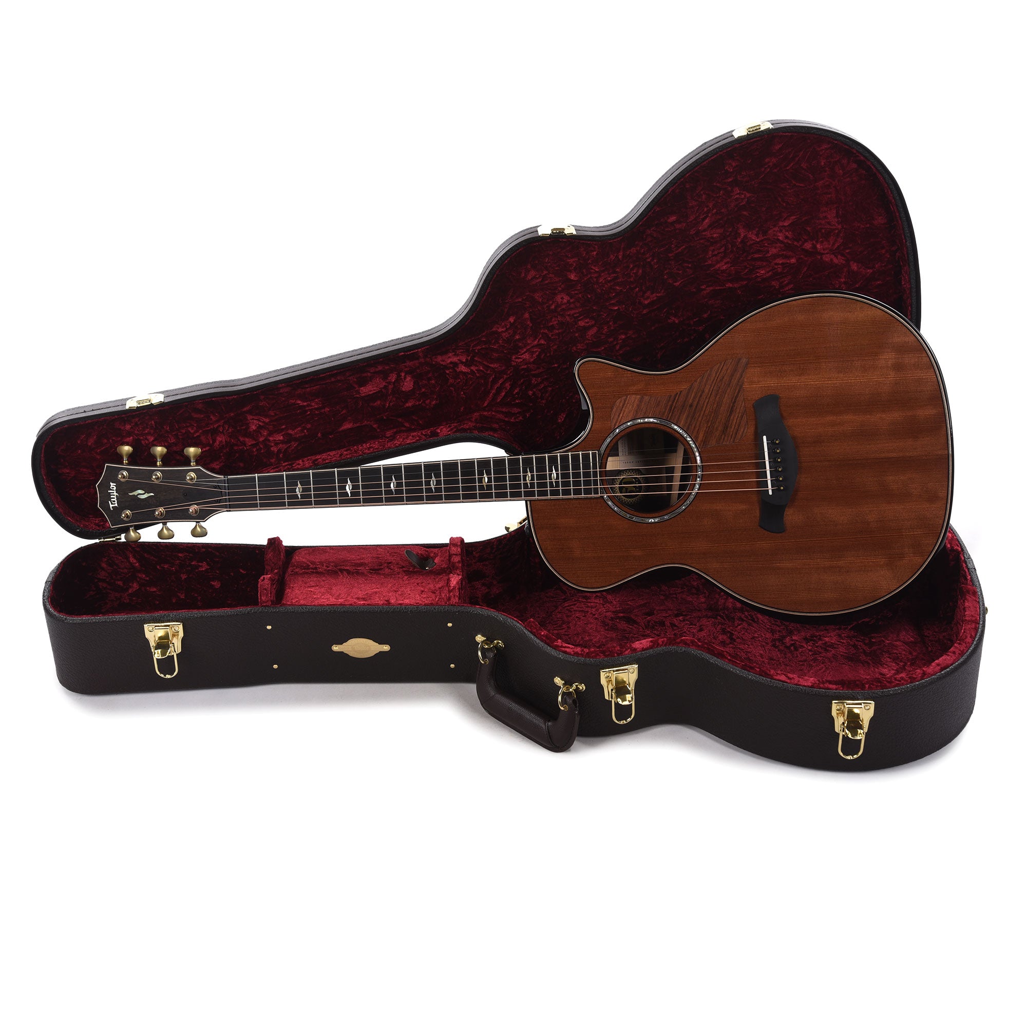 Taylor Limited 50th Anniversary Builder's Edition 814ce Grand Auditorium Sinker Redwood/Rosewood Natural Top Acoustic Guitars / OM and Auditorium
